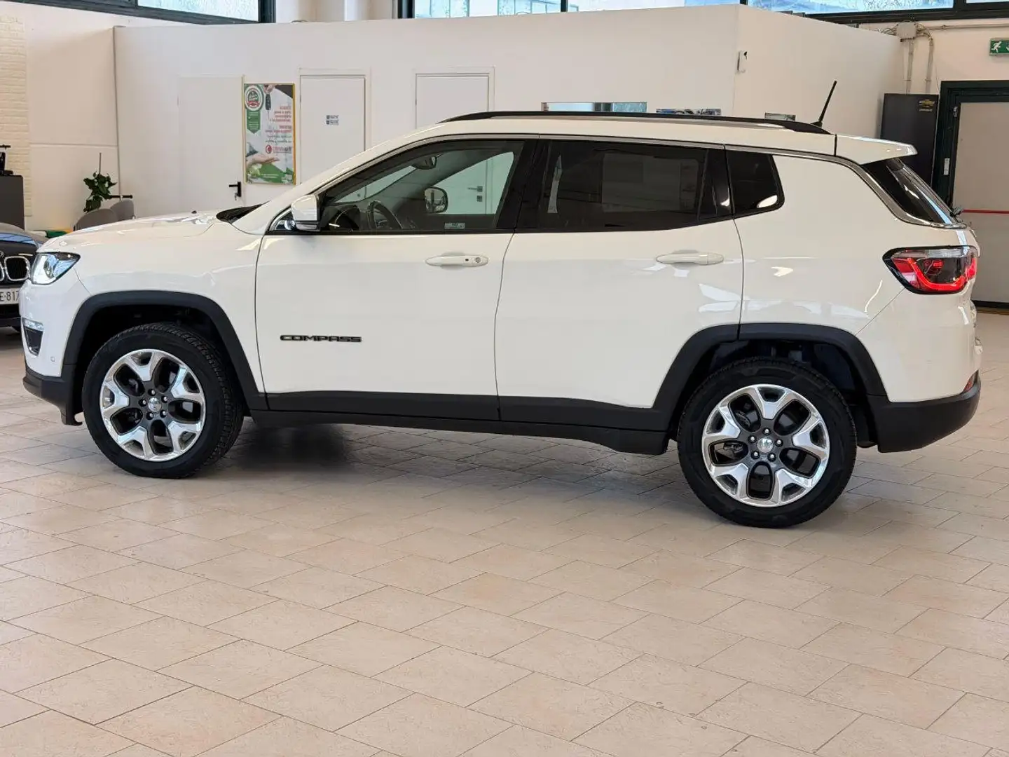 Jeep Compass Compass II 2017 2.0 mjt Limited 4wd 170cv auto Blanc - 2