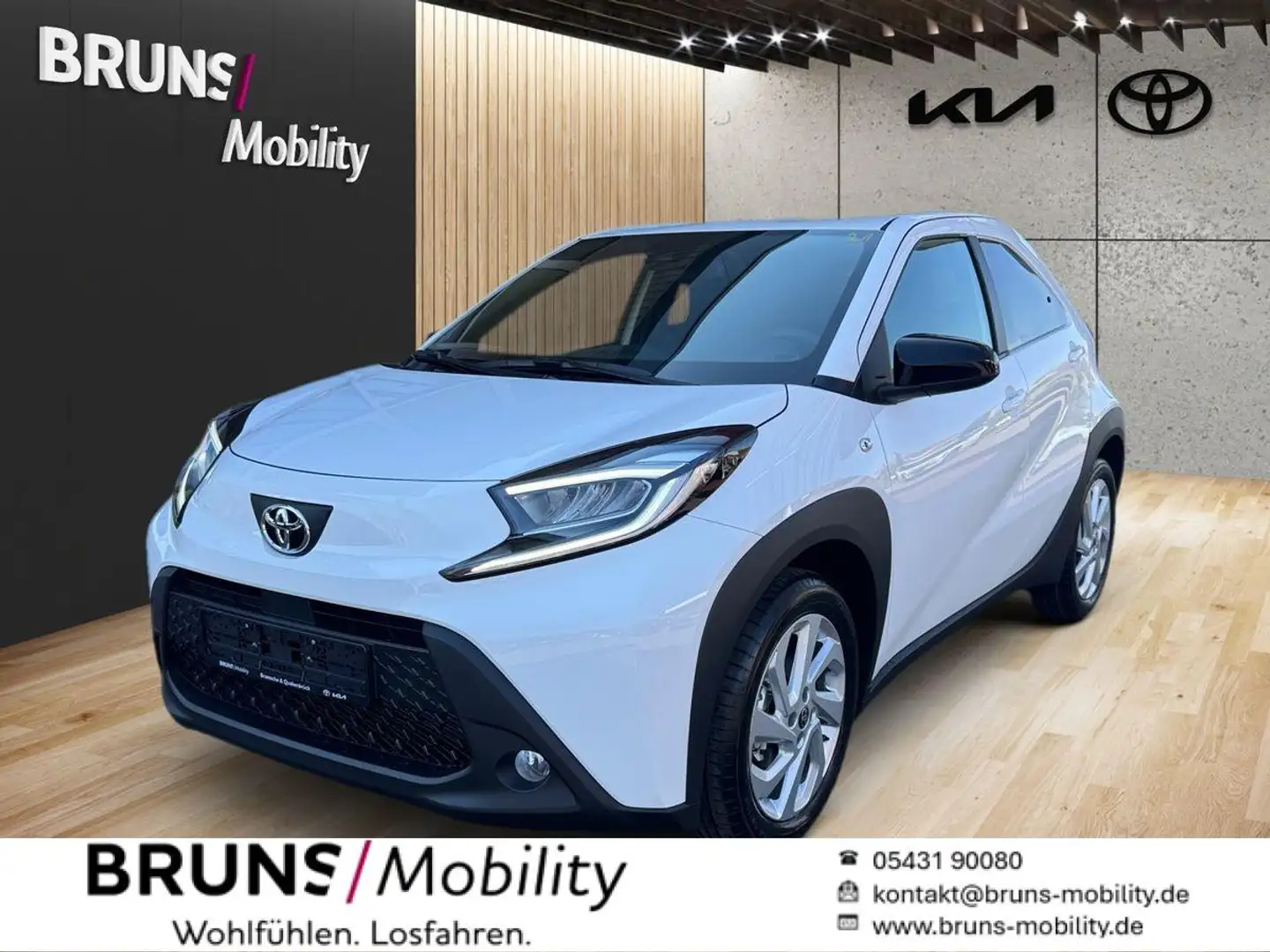Toyota Aygo X 1.0 Automatik Sitzheizung Apple/Android Bianco - 1
