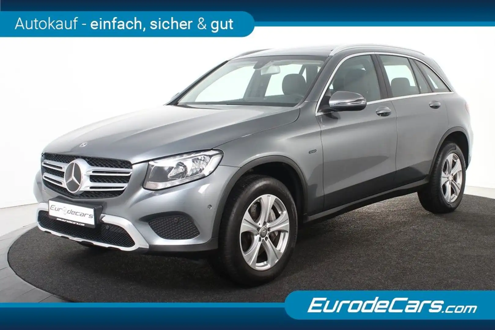 Mercedes-Benz GLC 350 e 4-Matic *1-Hand*Pano*Leder*Navi* Grau - 1