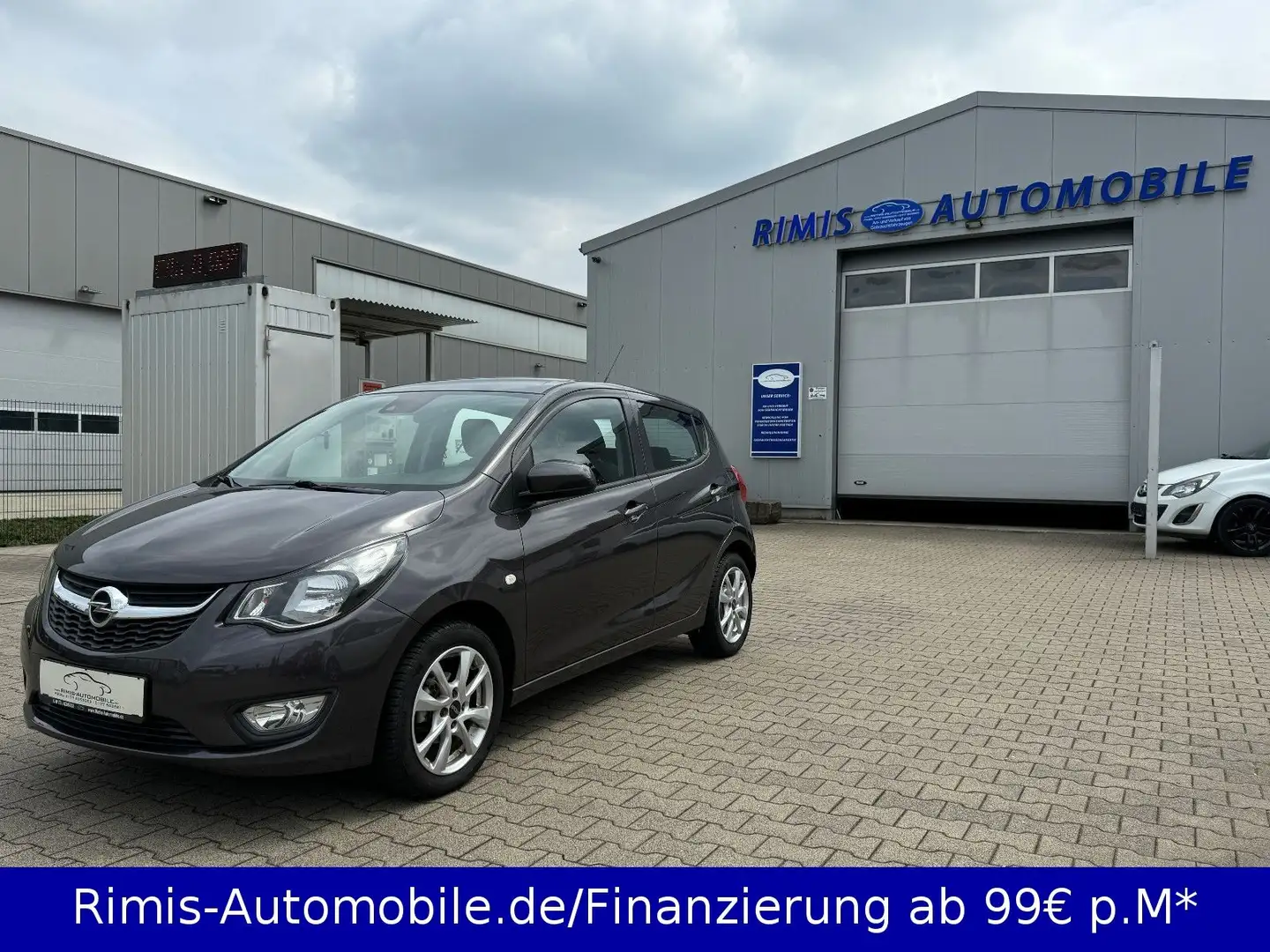Opel Karl Edition Klima BC BT Tempomat Berganfahrass. Gris - 1