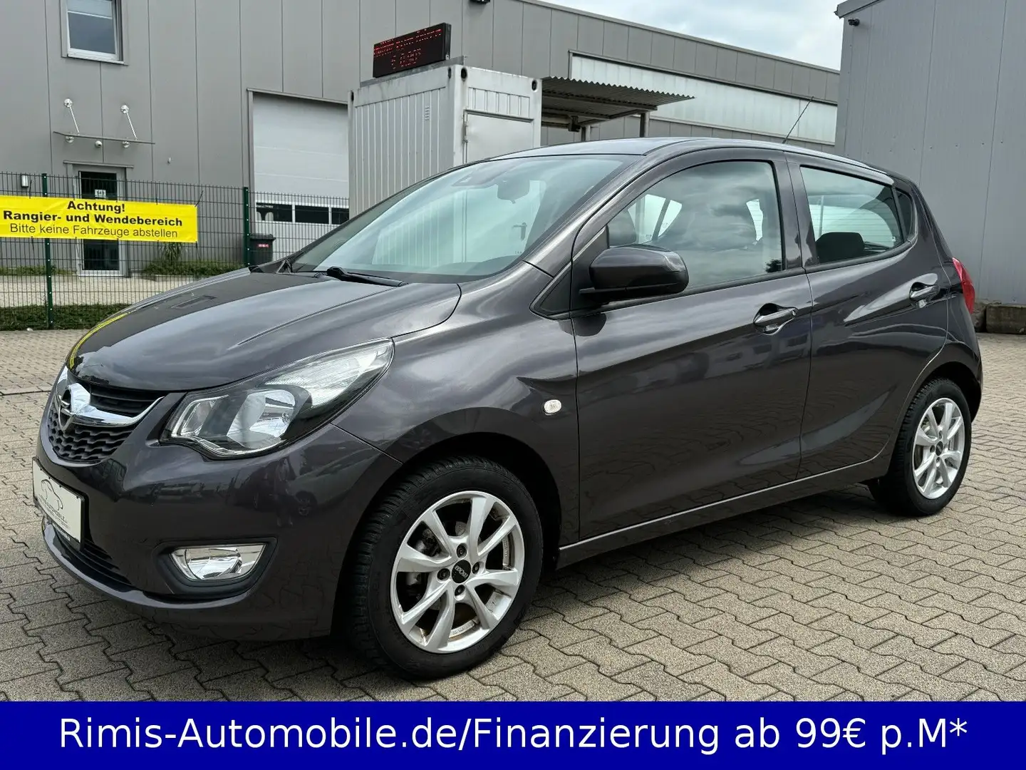 Opel Karl Edition Klima BC BT Tempomat Berganfahrass. Gris - 2