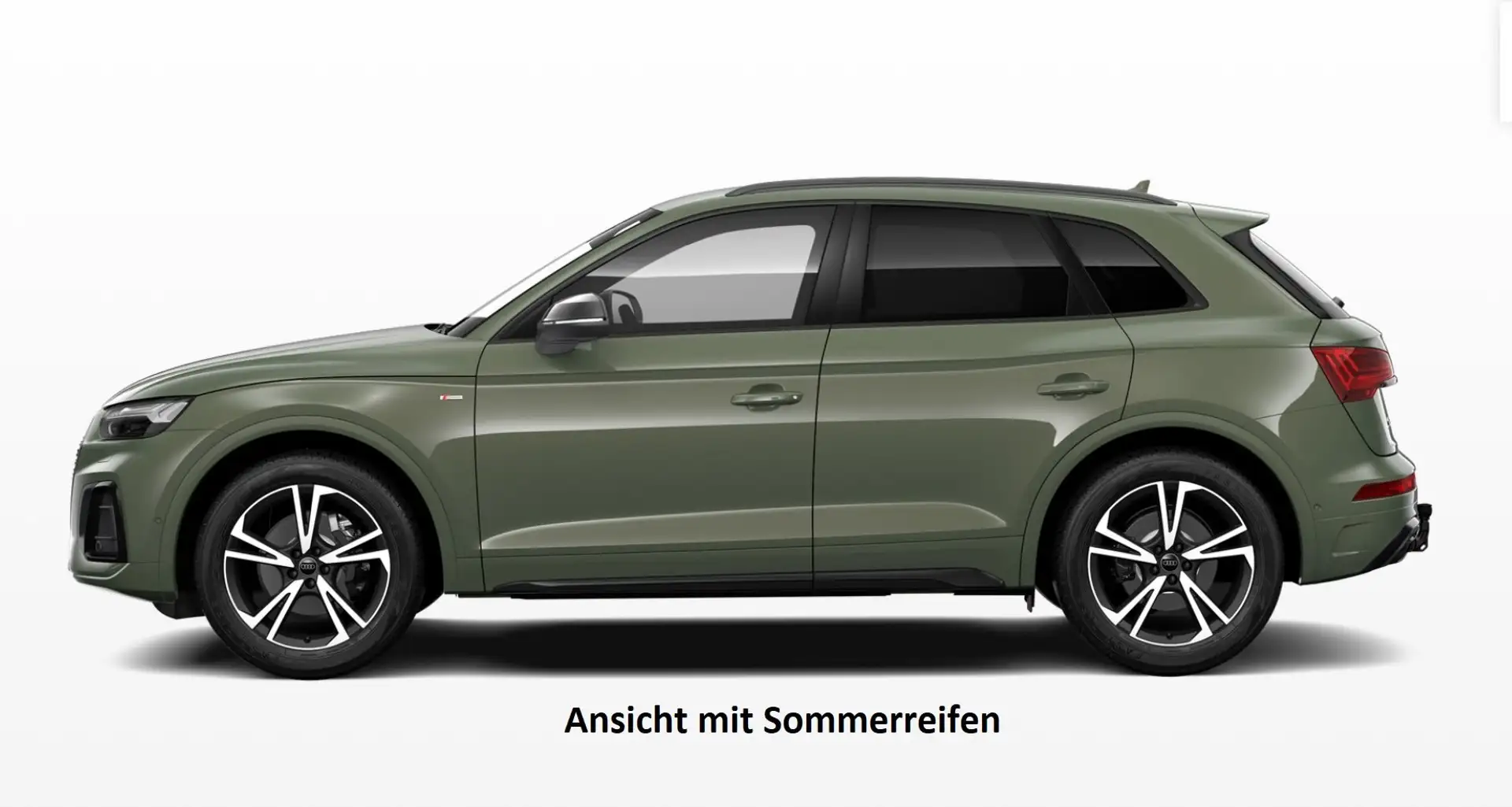 Audi Q5 40 TDI quattro S-line Matrix*Luft*Leder*GARANTIE Zelená - 2