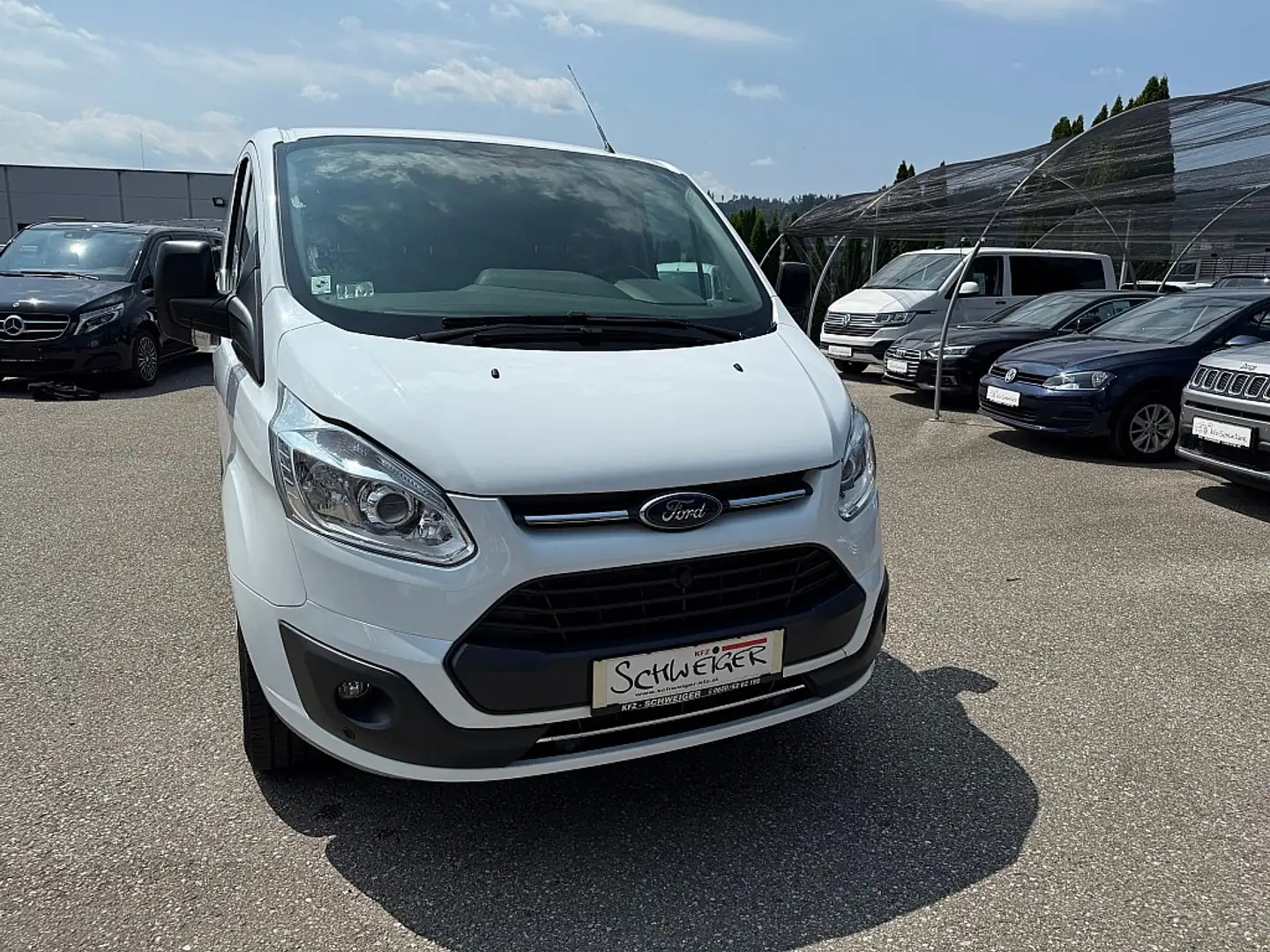 Ford Transit Custom Kasten 2,0 TDCi L2H1 340 Trend Weiß - 2