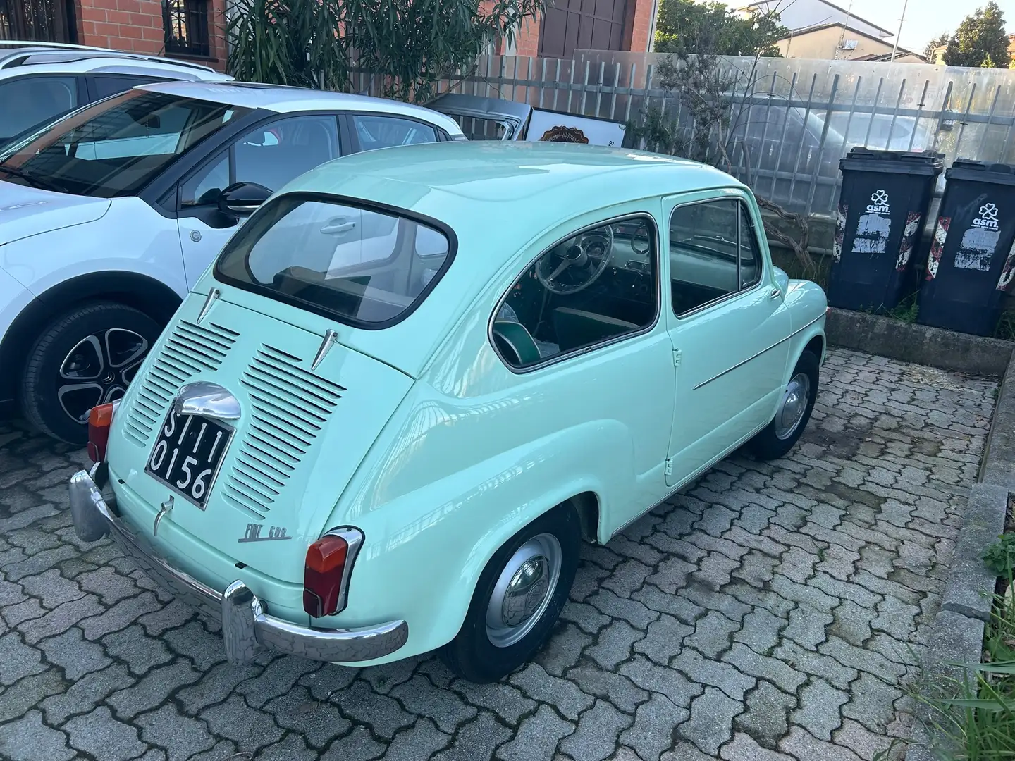 Fiat 600 633 cc Zielony - 2