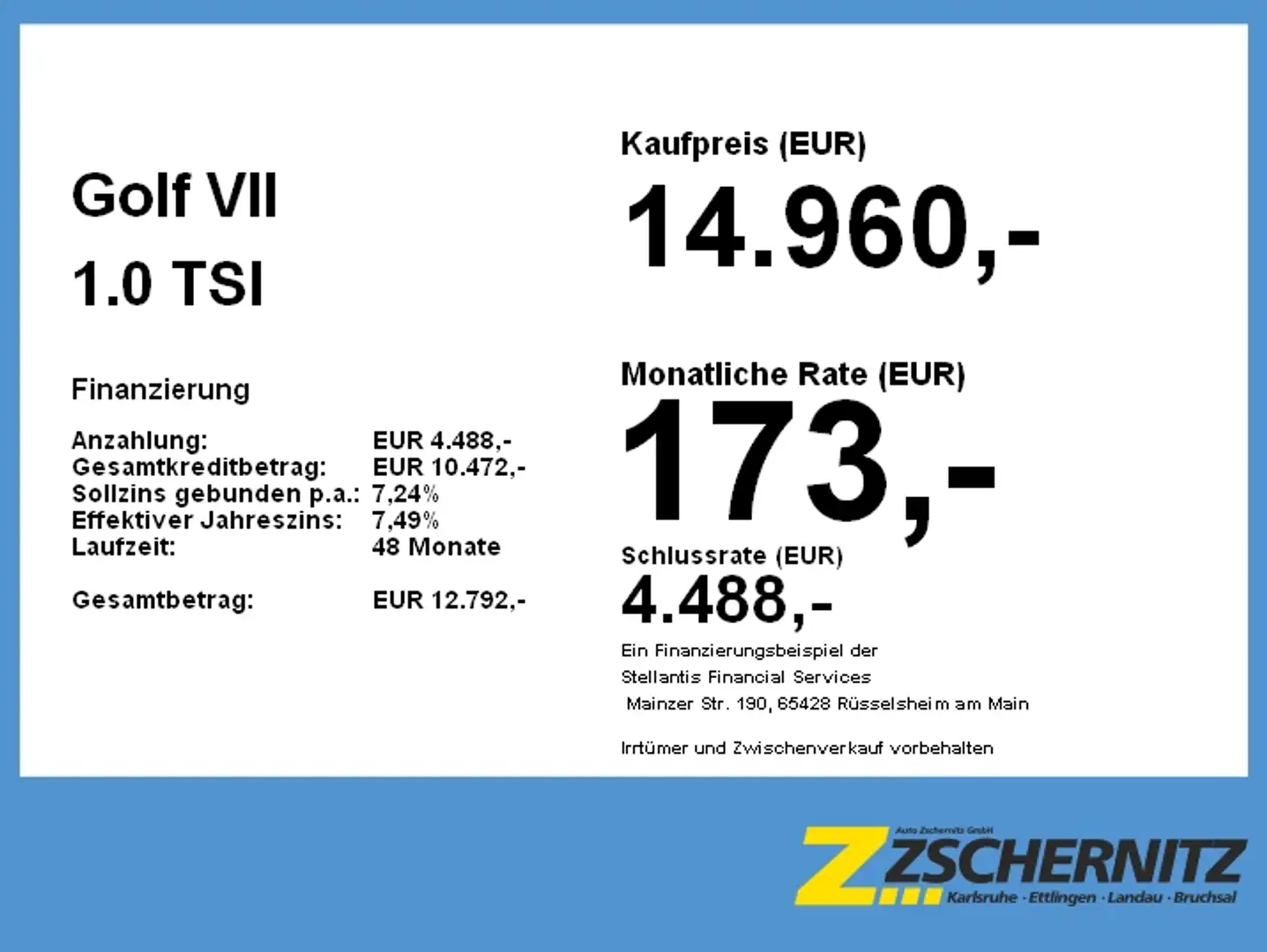 Volkswagen Golf VII 1.0 TSI BMT Comfortline Nero - 2