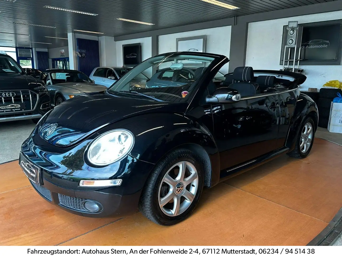 Volkswagen New Beetle Cabrio 1.9 TDI SHZ/KLIMA/EL-VERDECK Schwarz - 1