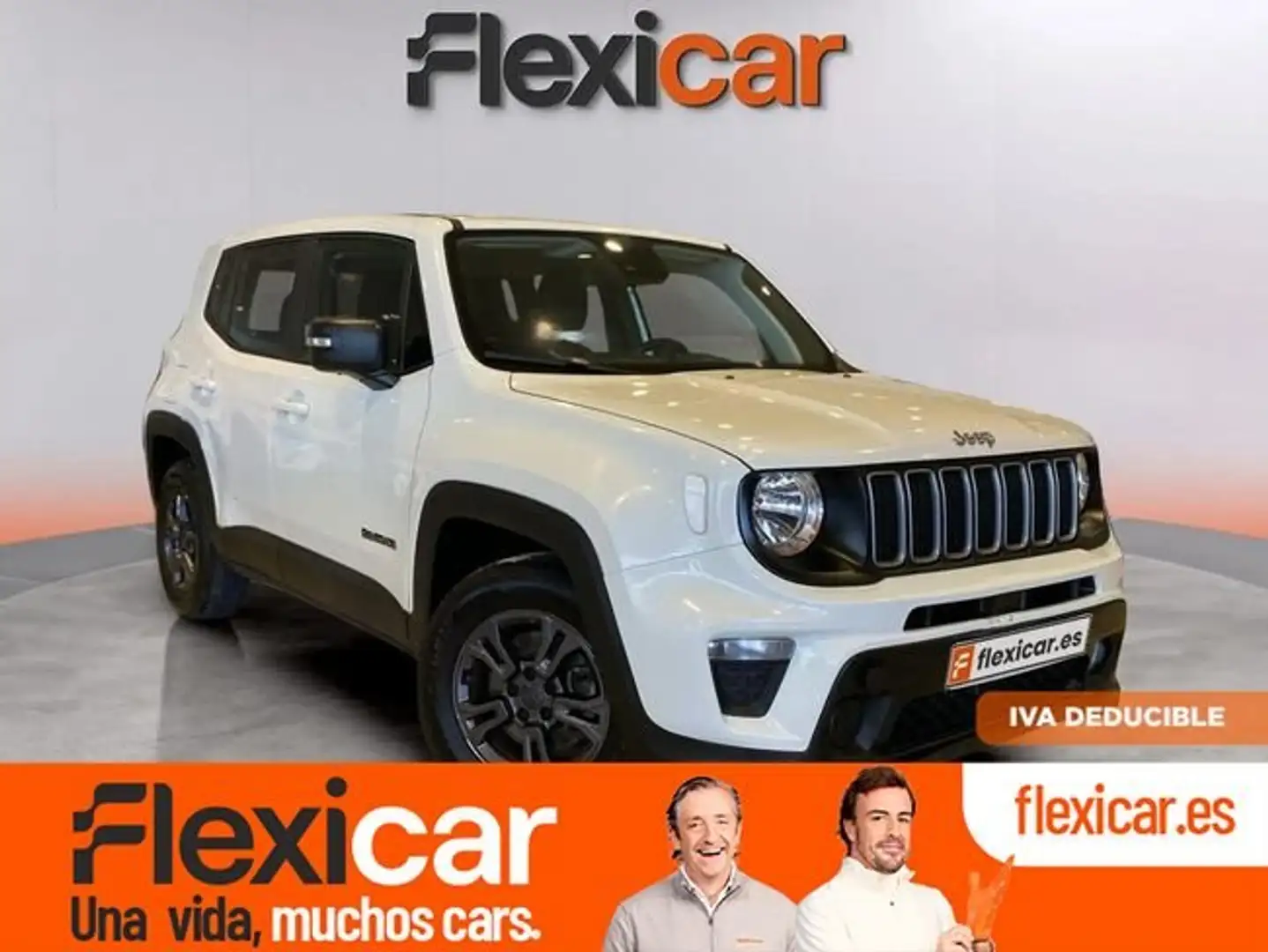 Jeep Renegade eHybrid 1.5 96kW(130CV) Longitude ATX Blanc - 1