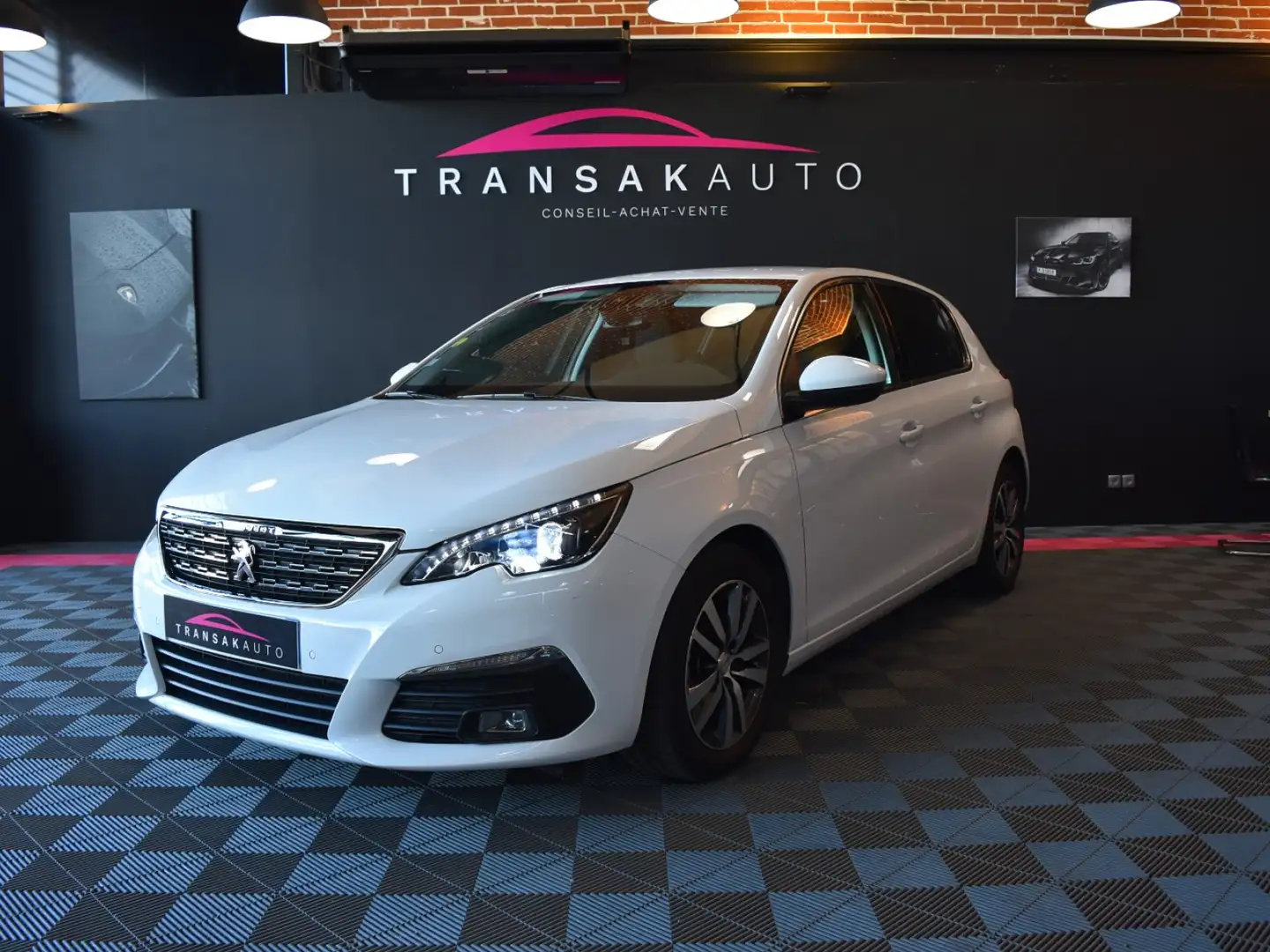 Peugeot 308 308 BlueHDi 130ch S\u0026amp;S BVM6 Allure Blanc - 1
