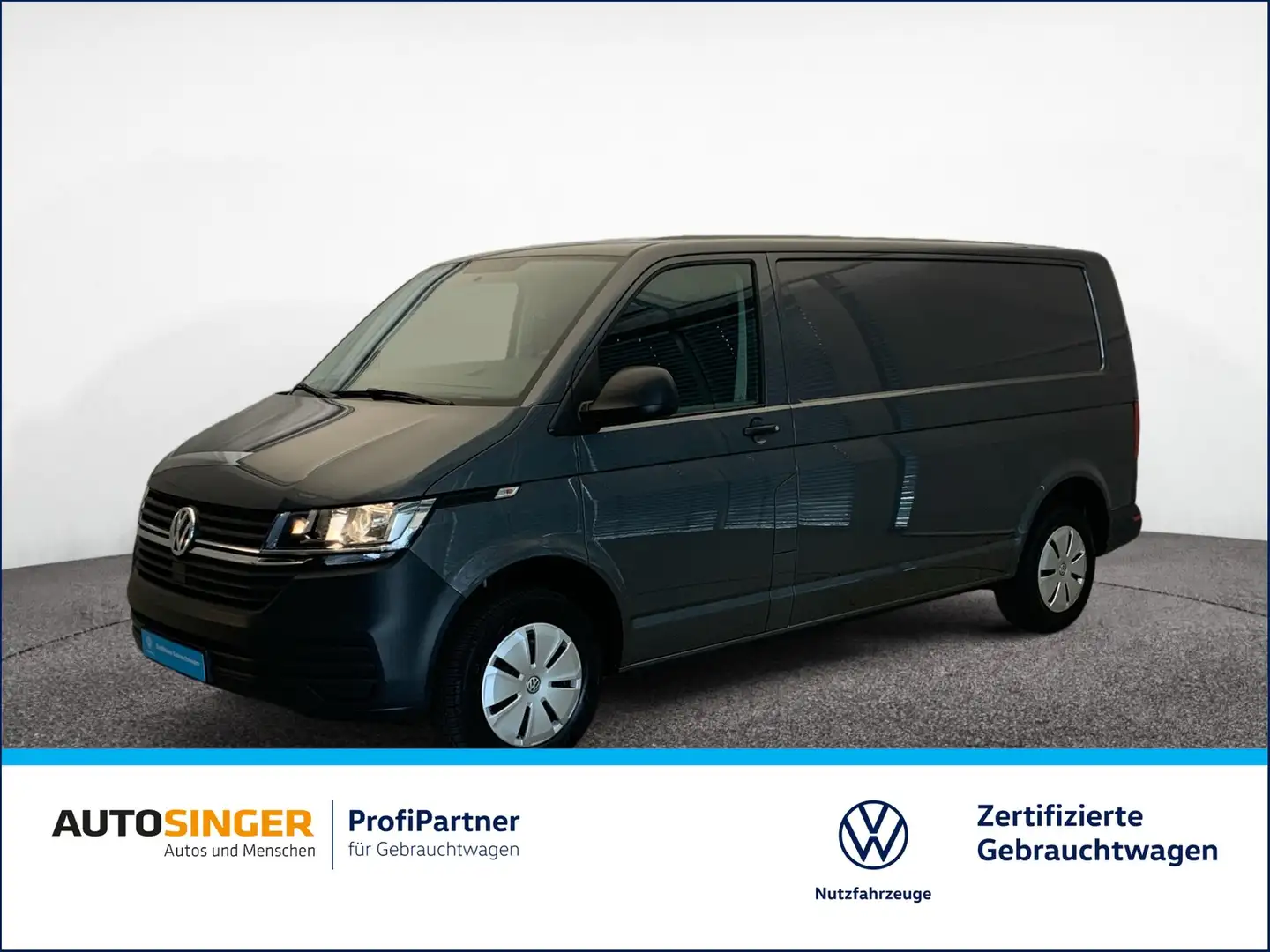 Volkswagen T6 Transporter 6.1 Kasten TDI LR *KLIMA*SHZ*PDC* Grau - 1