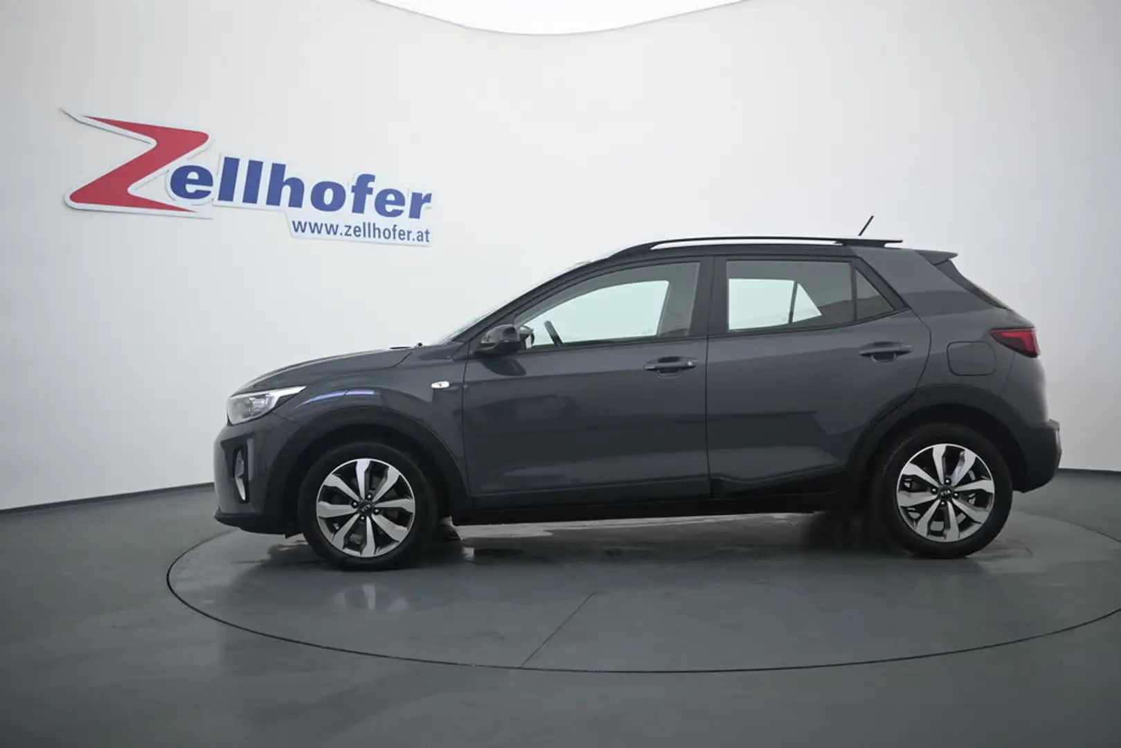 Kia Stonic 1,0 TGDI GPF ISG Silber Blau - 2