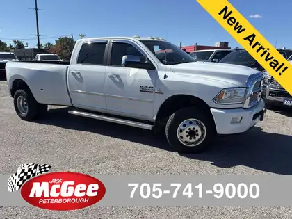 White 2015 RAM 3500 Pickup Truck Four-Wheel Drive 6-Speed Automatic