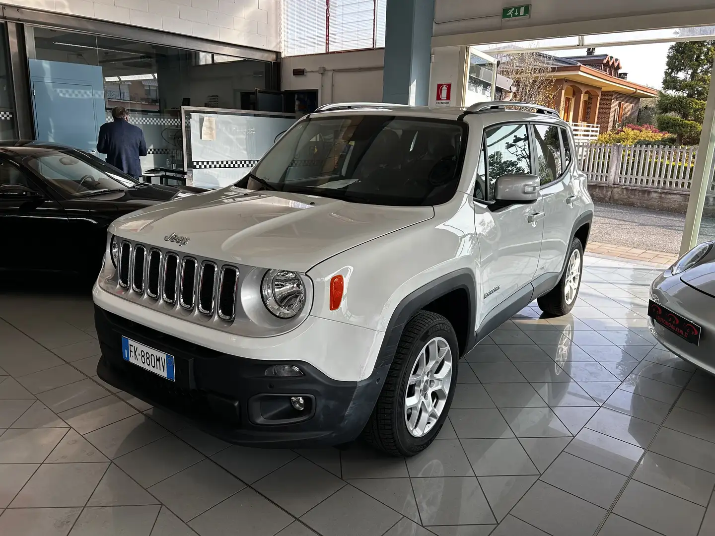 Jeep Renegade Renegade 2.0 mjt Limited 4wd 140cv auto Bianco - 1