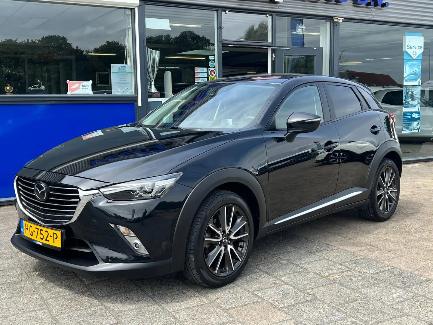Mazda CX-3 2.0 SkyActiv-G 120 GT-M, Leer, trekhaak enz... Zwart - 2