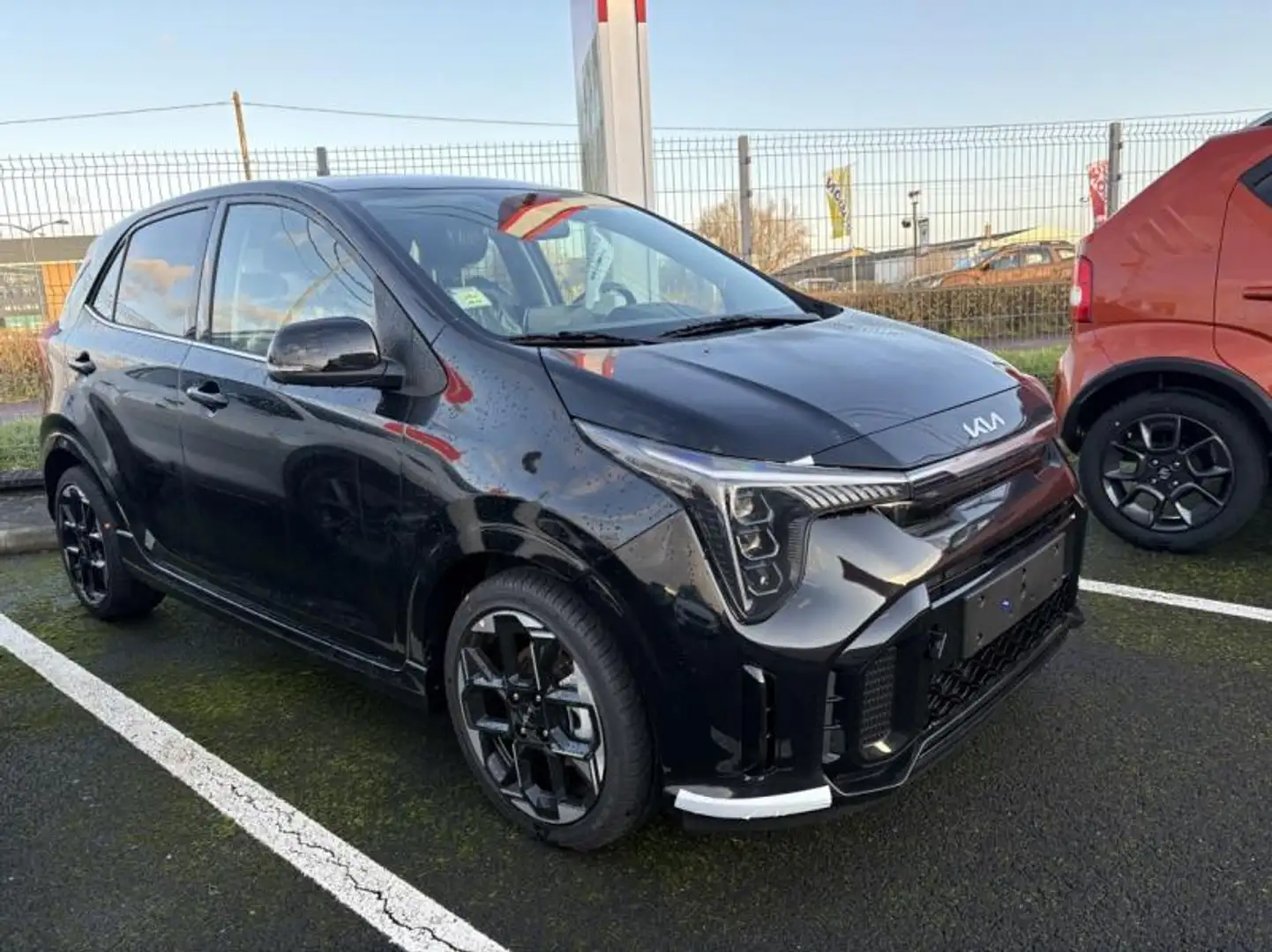 Kia Picanto 1.2 DPi 79ch GT-Line Gris - 2