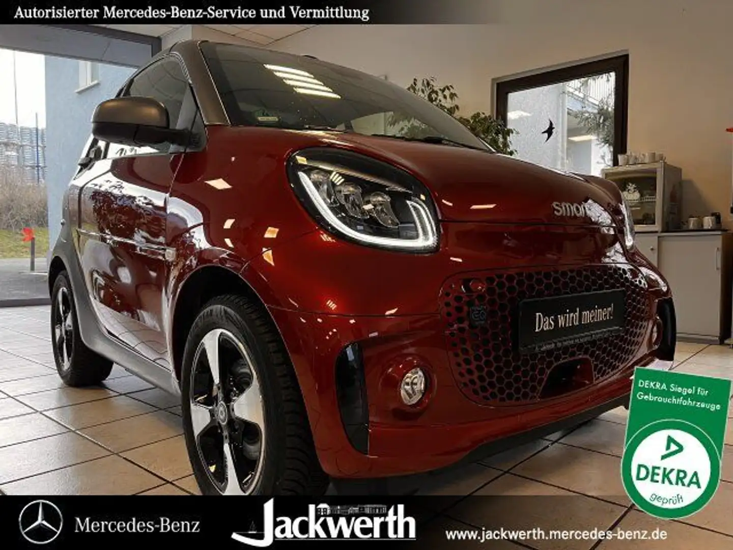 smart forTwo EQ fortwo cabrio 22kw /LED/JBL Soundsystem Rot - 1