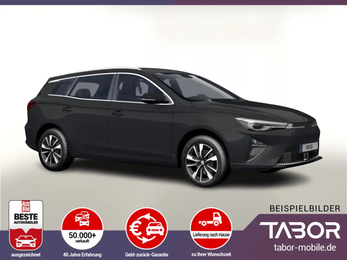 MG MG5 51kWh Comfort ACC Keyl Kam PDC SHZ LED Nav Schwarz - 1
