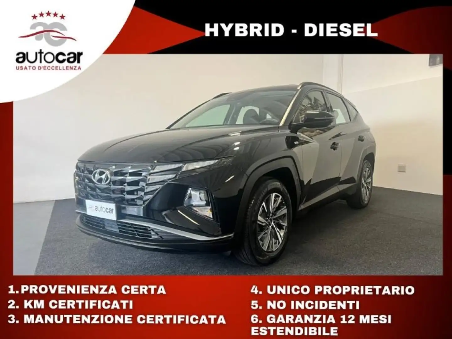 Hyundai TUCSON 1.6 CRDI 48V XTech Noir - 1