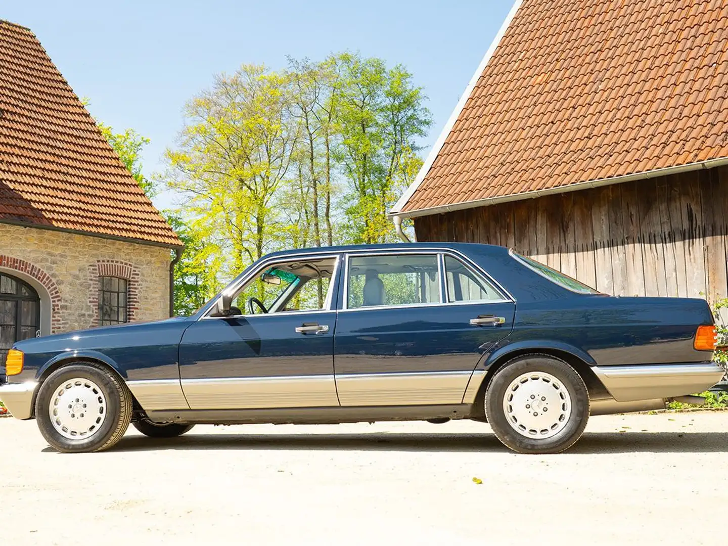 Mercedes-Benz 500 SEL - Fantastisch restaurierter Zustand! Azul - 2