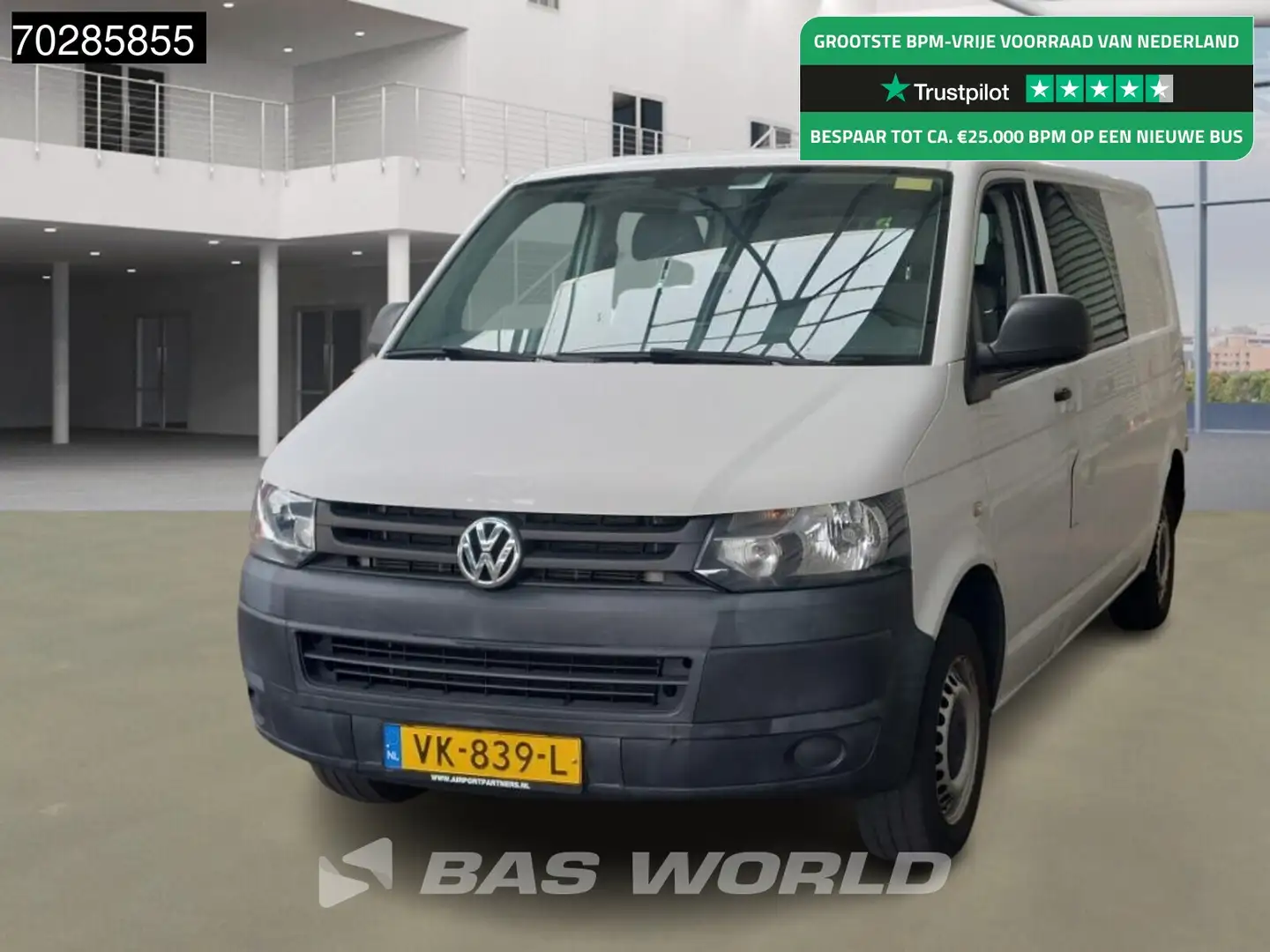 Volkswagen Transporter 84PK COMING SOON! Dubbel Cabine Trekhaak Cruise DC Blanc - 1