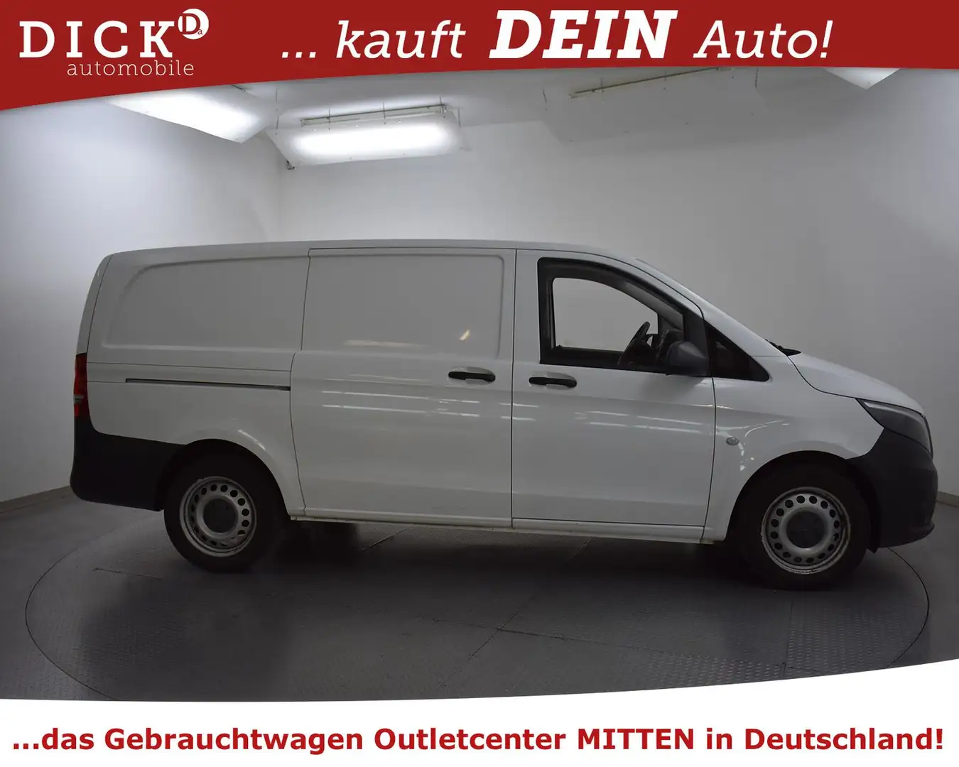 Mercedes-Benz Vito 116 CDI RWD Lang STANDHZ+TEMPO+MFL+PDC+AHK+ Weiß - 1