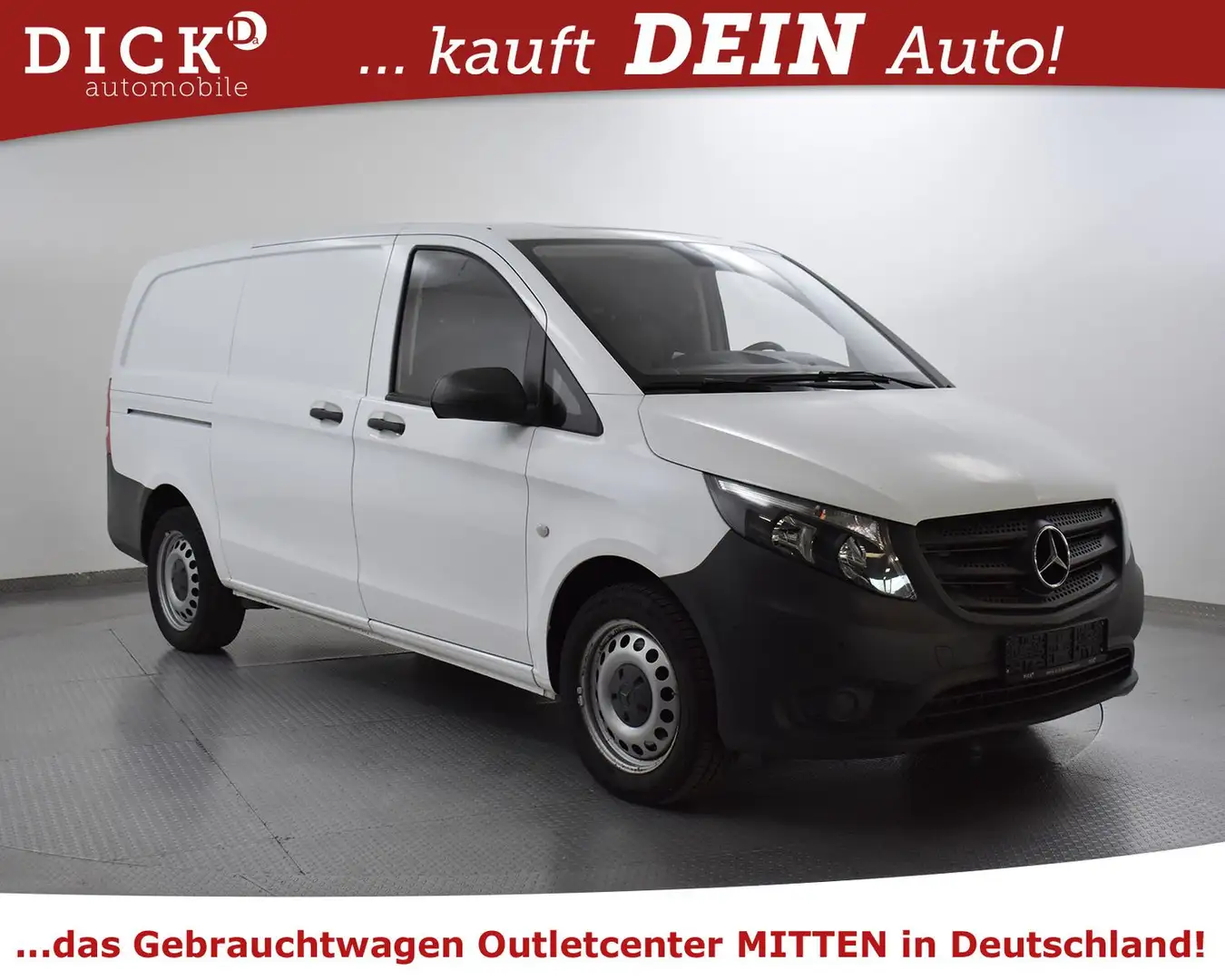 Mercedes-Benz Vito 116 CDI RWD Lang STANDHZ+TEMPO+MFL+PDC+AHK+ Weiß - 2