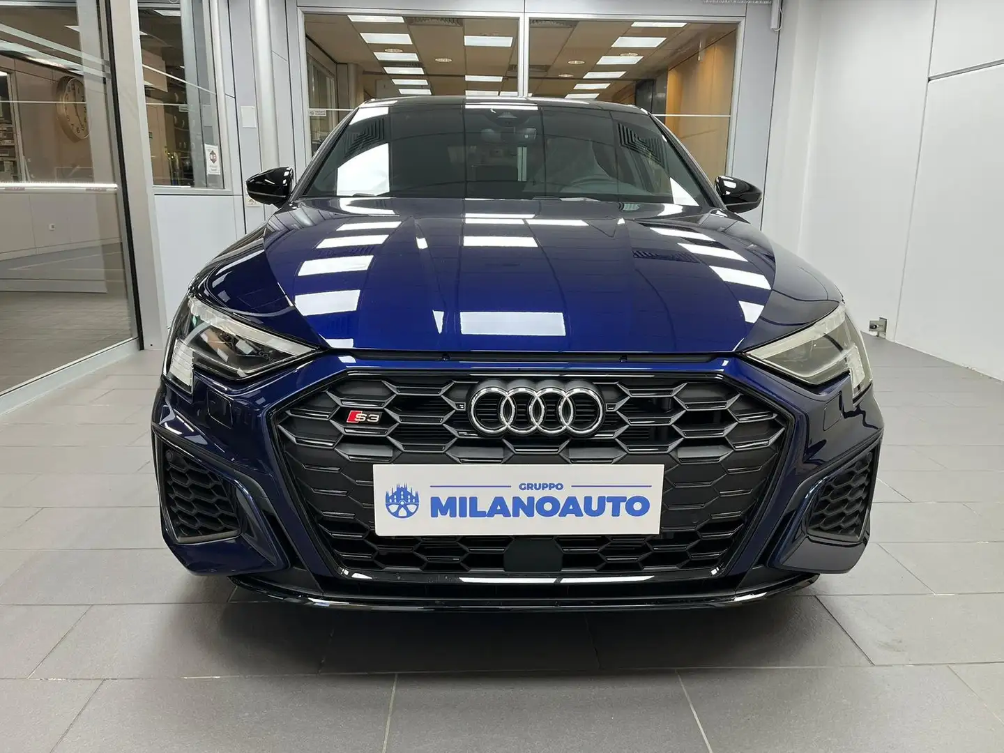 Audi S3 SPORTBACK QUATTRO 310CV KM0 *TETTO+LED+GARANZIA* Bleu - 2
