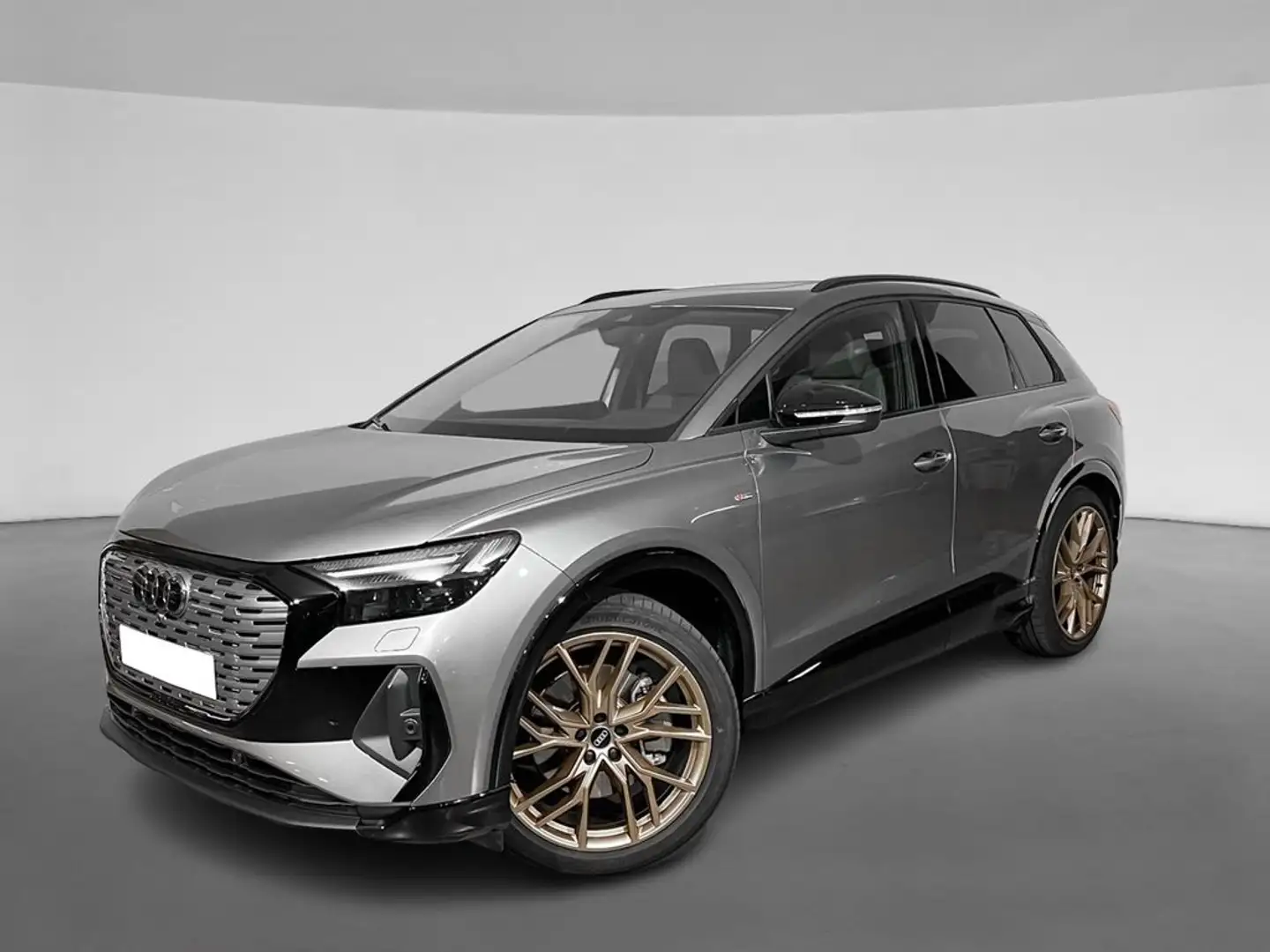 Audi Q4 e-tron 40 S line 150 kW (204 CV) Gris - 1