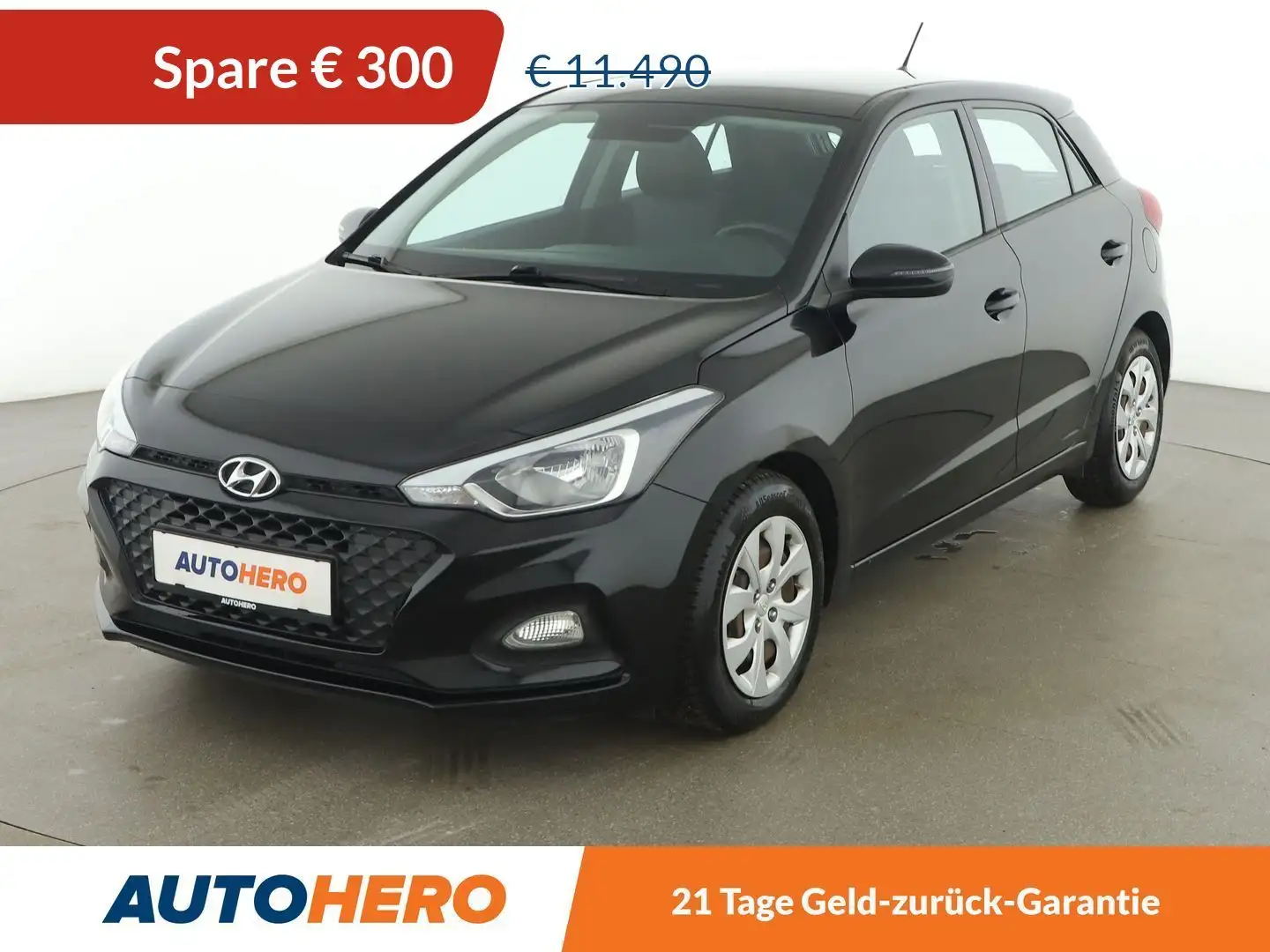 Hyundai i20 1.2 LEVEL 2 *KLIMA*BT* Schwarz - 1