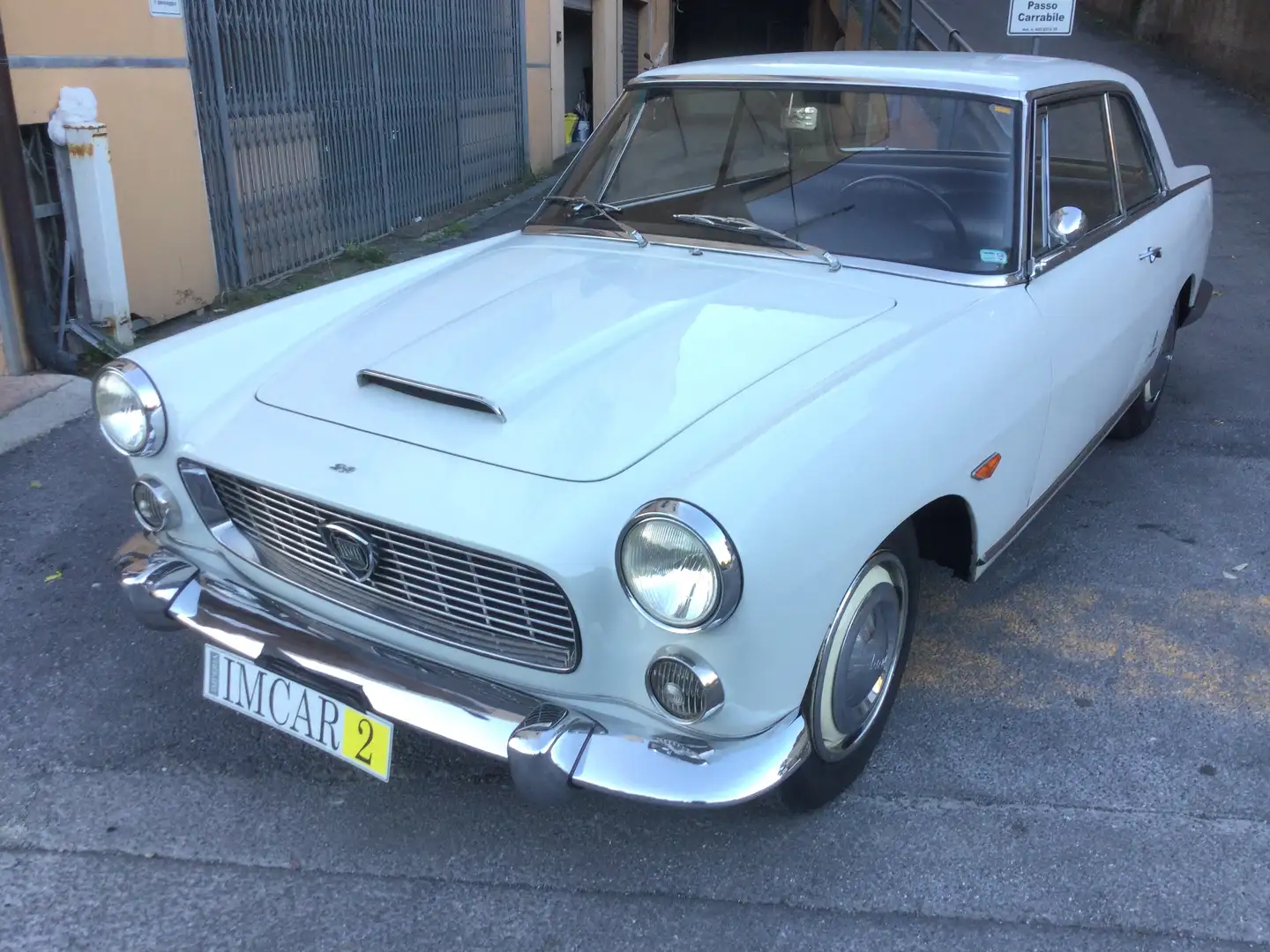 Lancia Flaminia Coupe’ Pininfarina 2,8 Wit - 1