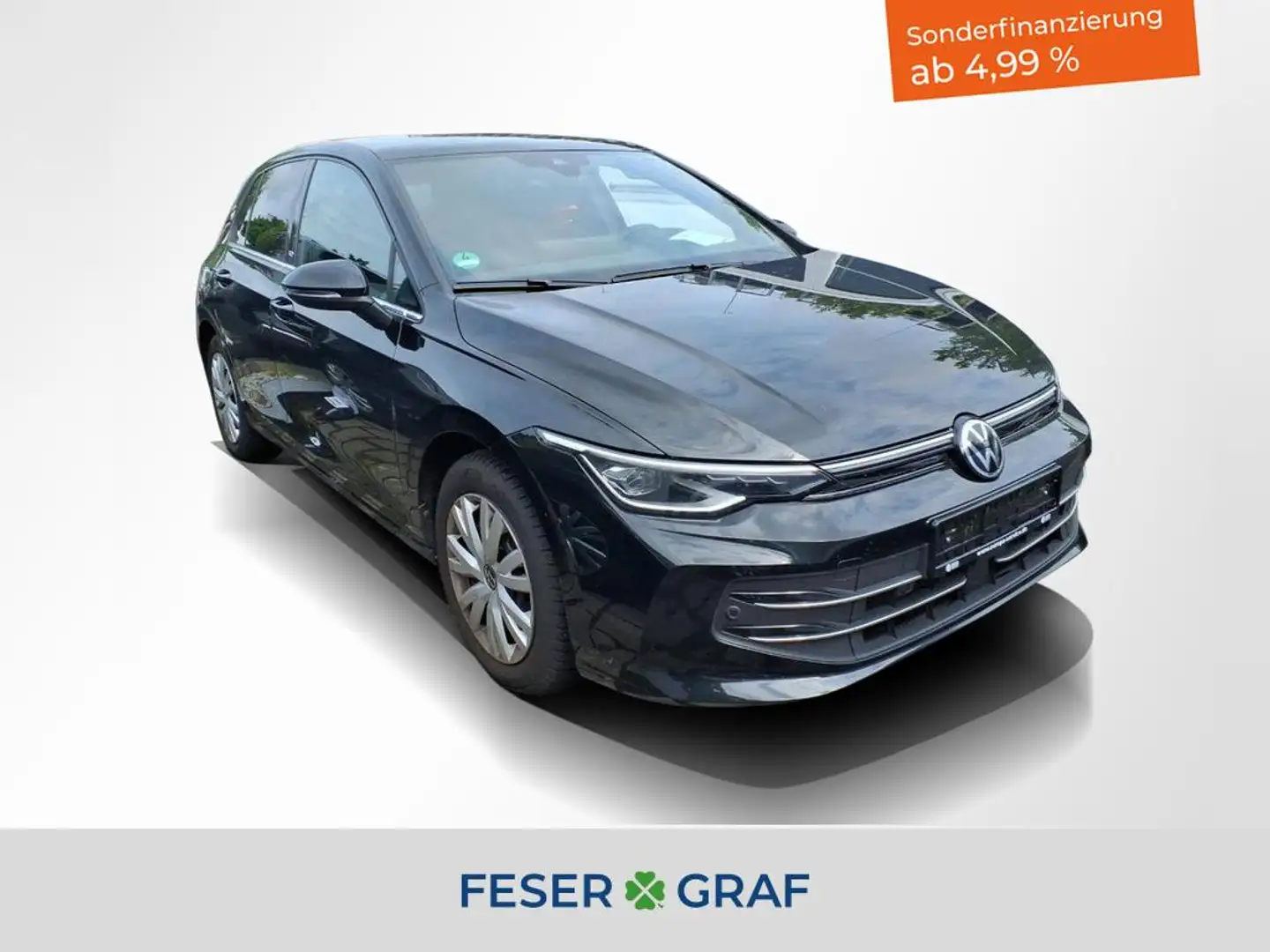 Volkswagen Golf 1.5 TSI Style Edition 50 DSG AHK / Panorama / LED Schwarz - 1