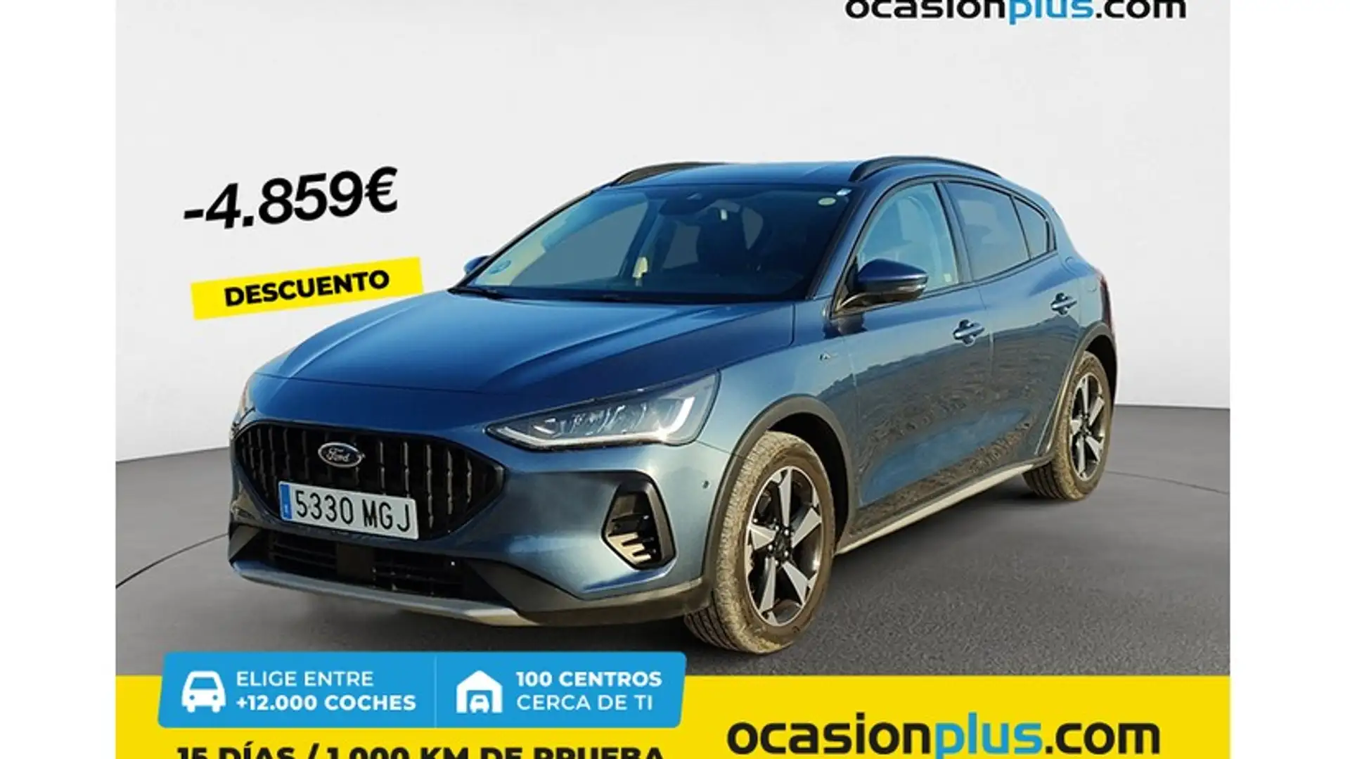 Ford Focus 1.0 Ecoboost MHEV Active 155 Azul - 1