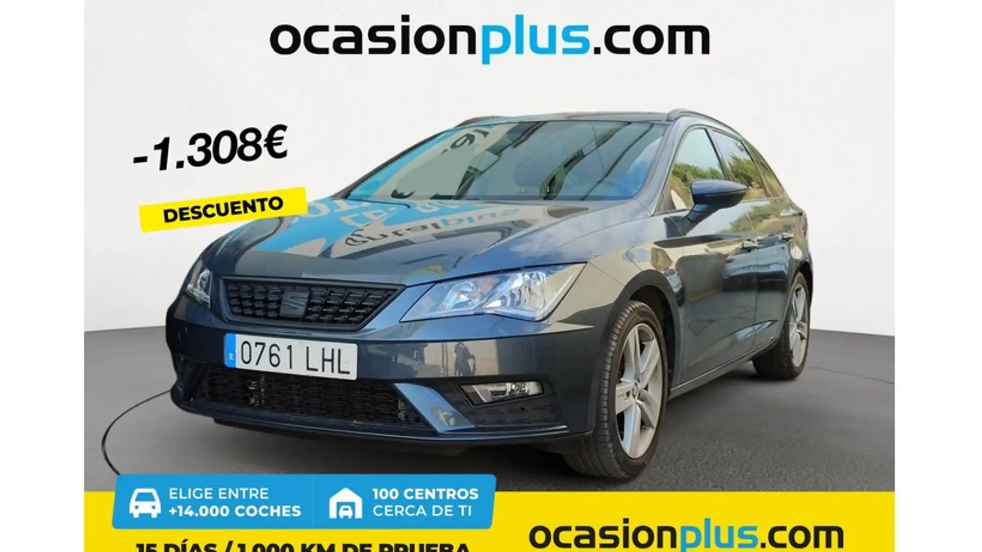 SEAT Leon ST 1.5 TGI GNC S&S Style 130 Gris - 1