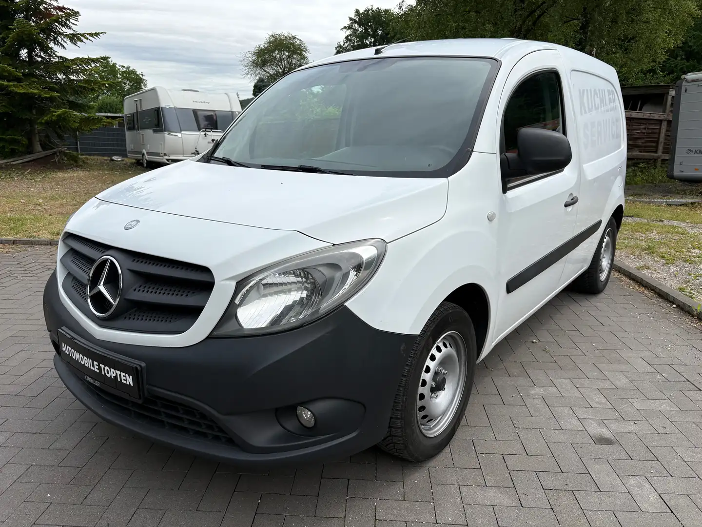 Mercedes-Benz Citan 111 CDI Tourer Lang /SCHECKHEFTGEPFLEGT/TÜV NEU Bílá - 1