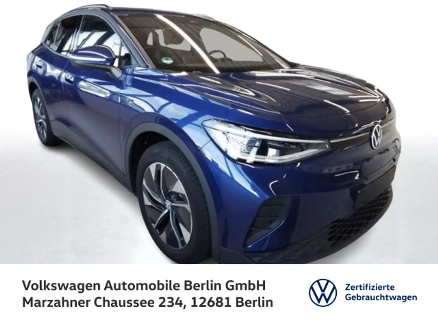 Volkswagen ID.4 Pro 210/77 Climatronic Navi LED SHZ PDC Blauw - 1