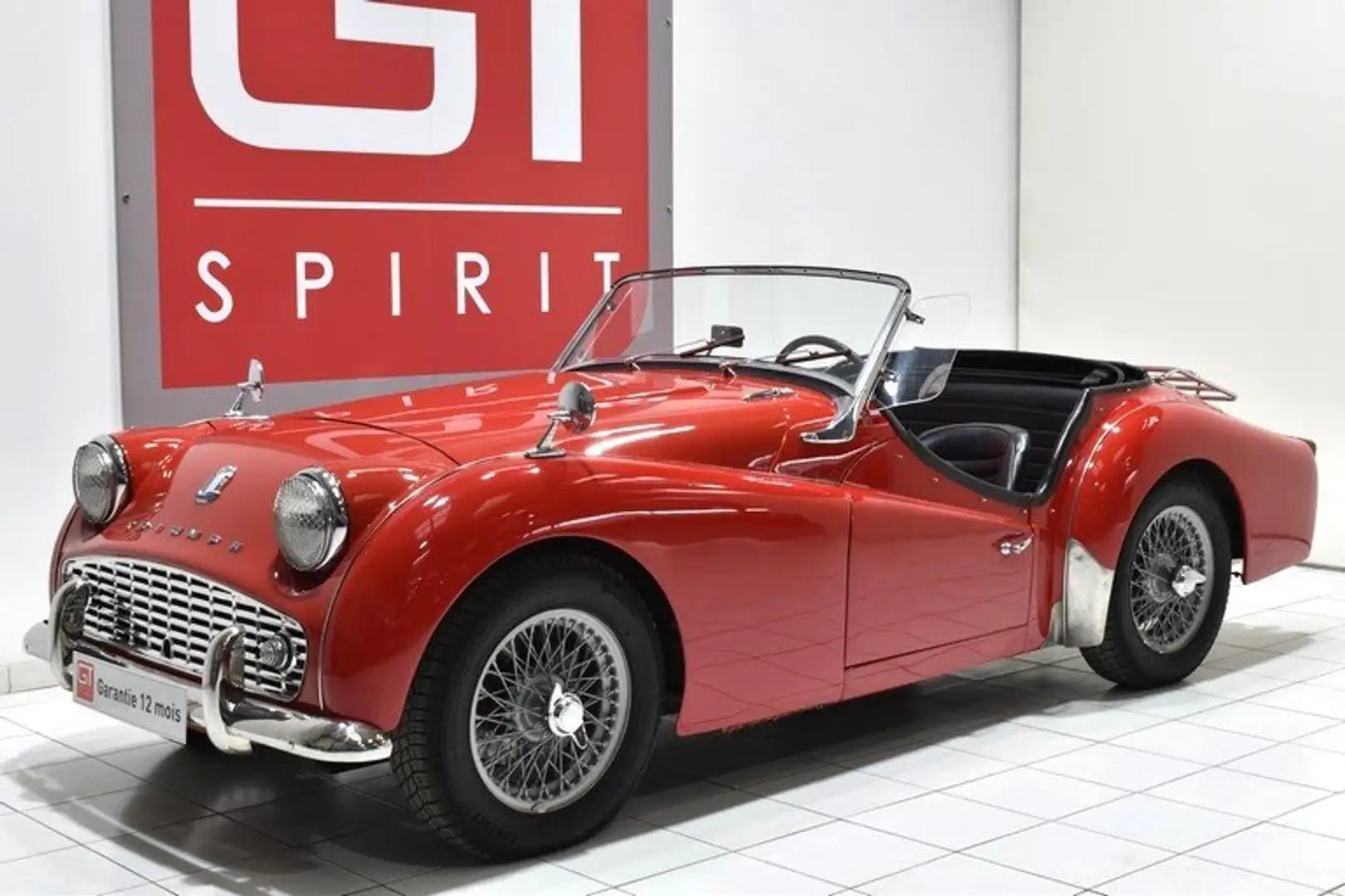 Triumph TR3 TRIUMPH  TR3 A   TR3A Overdrive Roşu - 1