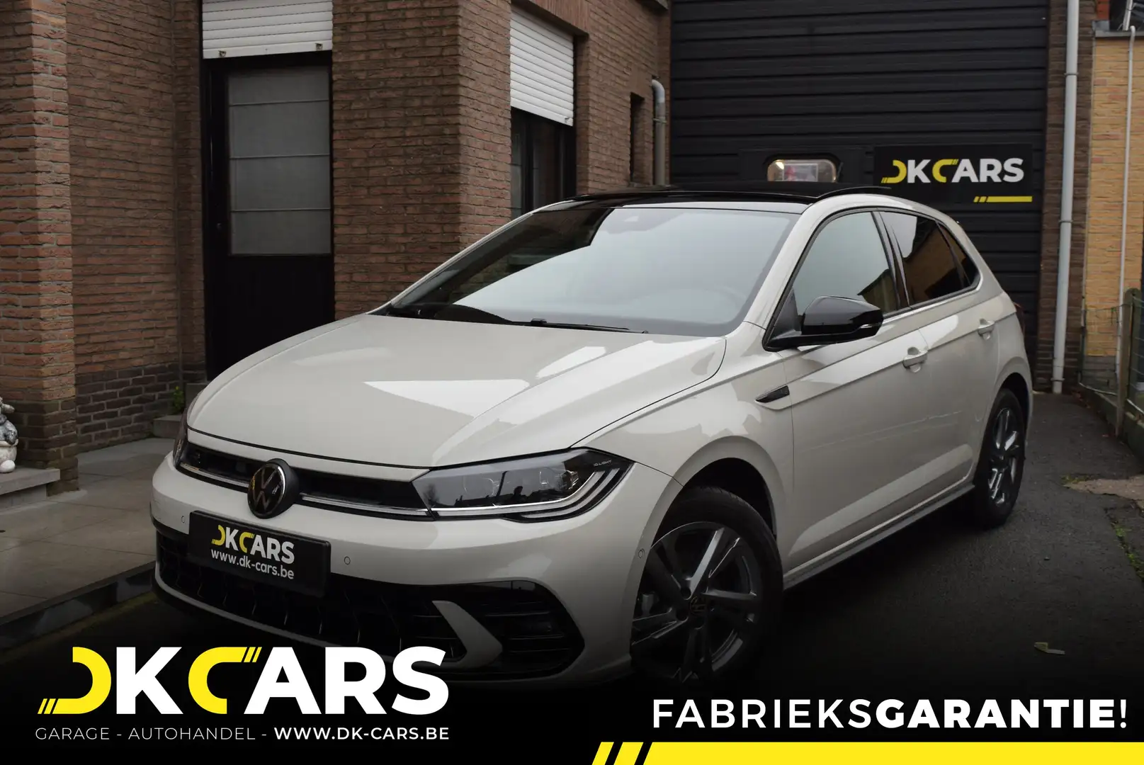 Volkswagen Polo 1.0 TSI R-Line DSG - NAVI / PANO-OPENDAK / BEATS Beige - 1