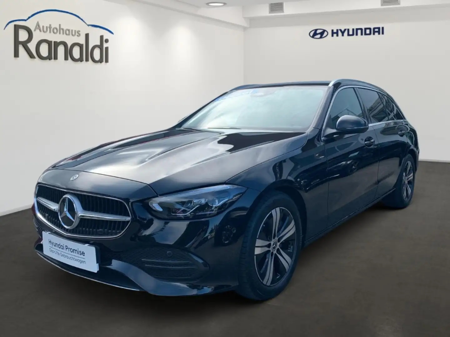 Mercedes-Benz C 220 -Klasse T-Modell T d 4Matic++TOPZUSTAND! Schwarz - 1