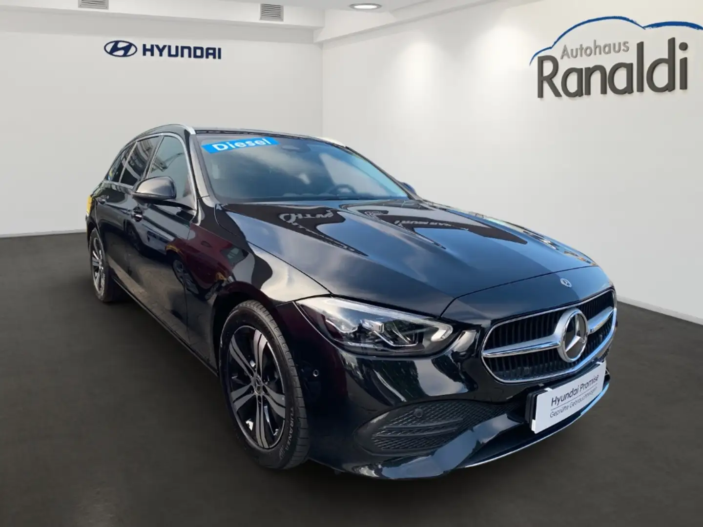 Mercedes-Benz C 220 -Klasse T-Modell T d 4Matic++TOPZUSTAND! Schwarz - 2