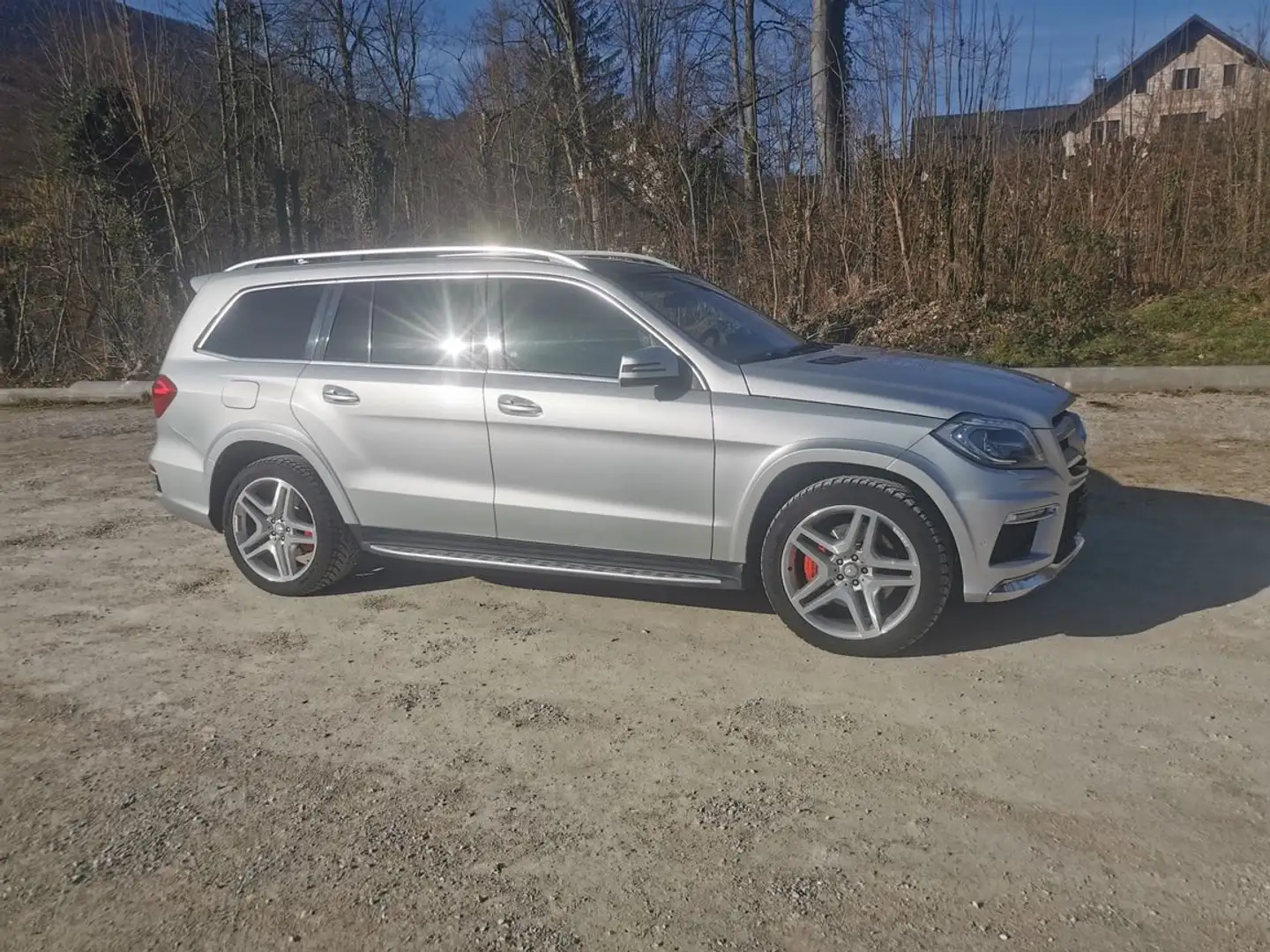 Mercedes-Benz GL 350 CDI 4Matic AMG WENIG KM !! Pano Distronic 4Kameras Argintiu - 2