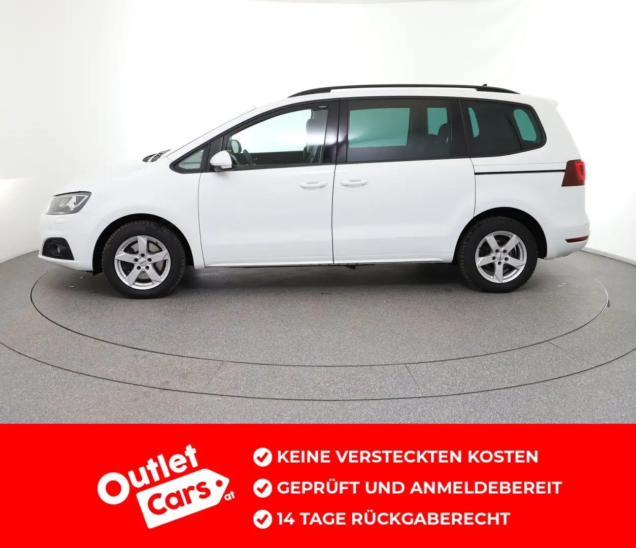 SEAT Alhambra Executive 2,0 TDI DSG Weiß - 2