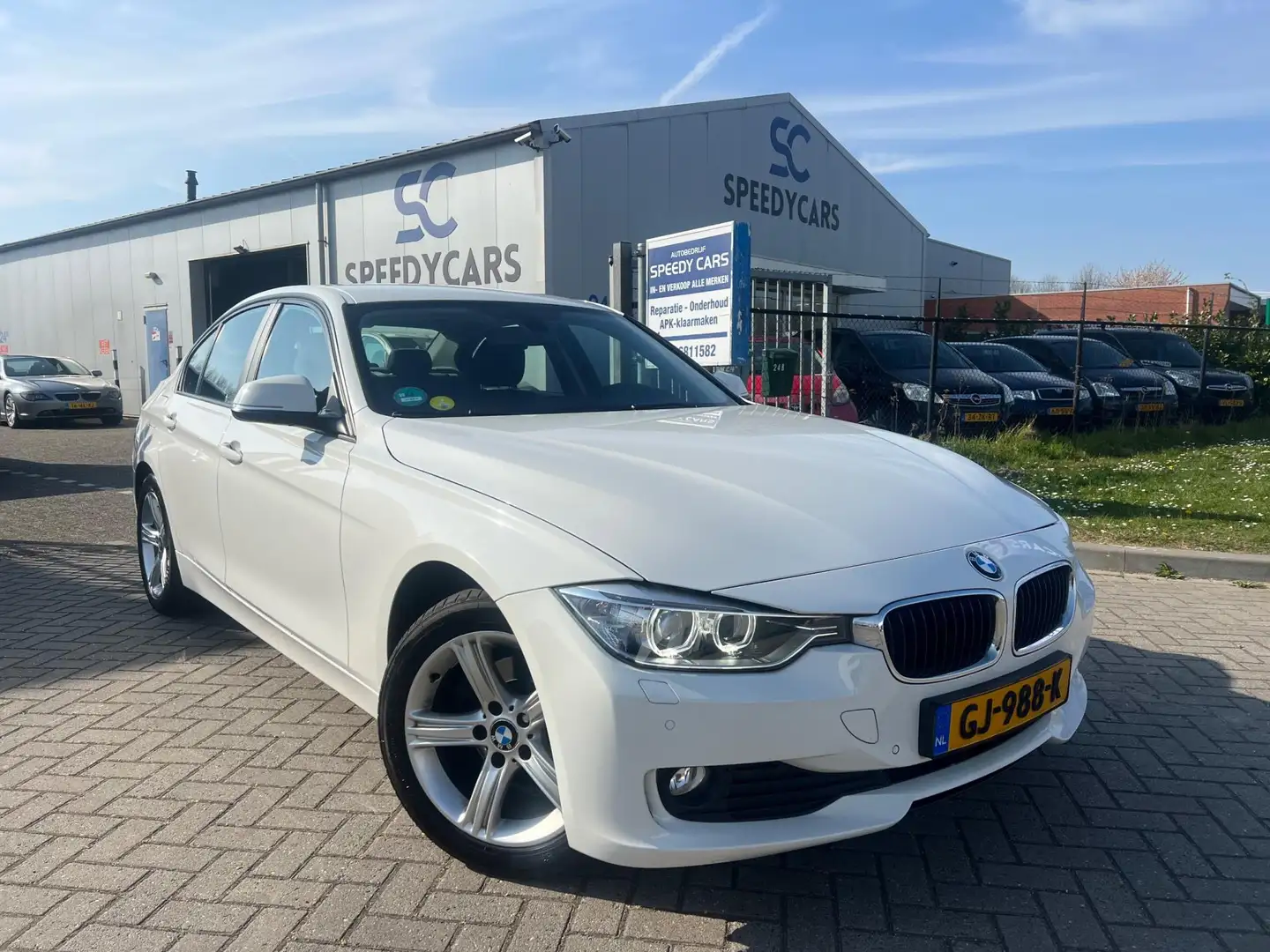 BMW 318 3-serie 318d High Executive 2014 Navi Led Xenon PD White - 1