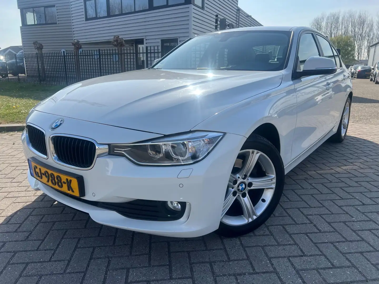 BMW 318 3-serie 318d High Executive 2014 Navi Led Xenon PD White - 2