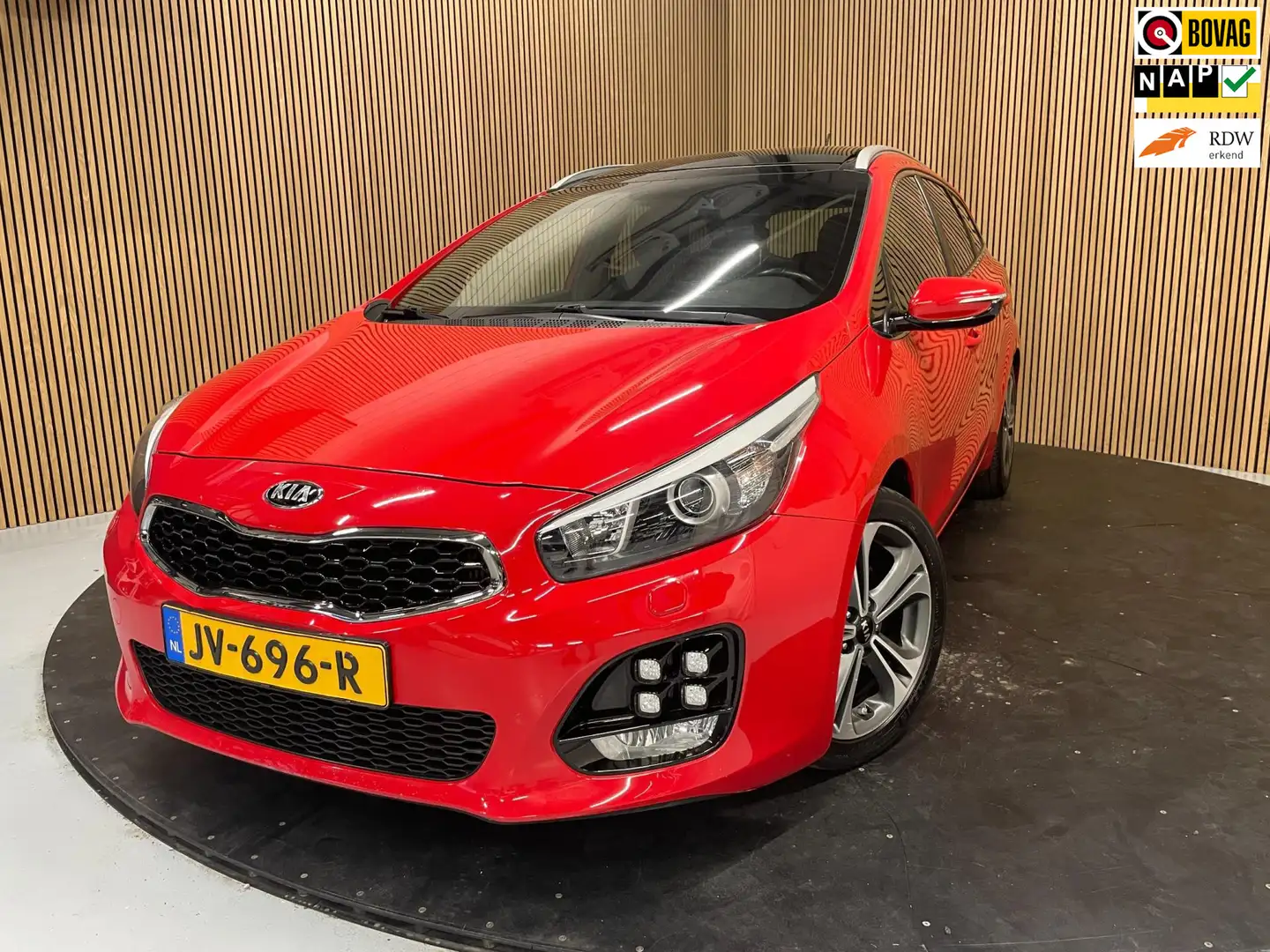 Kia Ceed SW / cee'd SW Sportswagon 1.0 T-GDi GT-Line 120PK|PANO|NAVI|CAME Rouge - 1