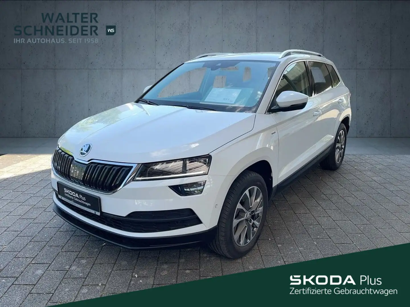 Skoda Karoq 2.0 TDI DSG 4x4 Clever Navi LED ACC Білий - 1