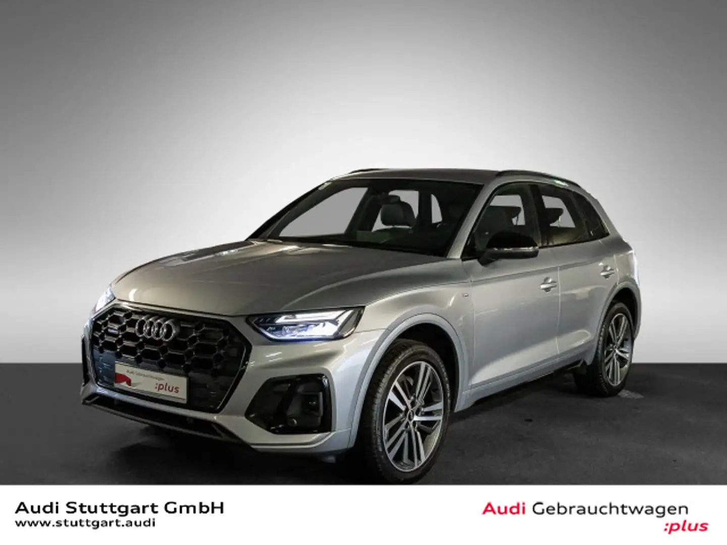 Audi Q5 40 TDI quattro S line AHK VirtCo LED 20'' Silber - 1