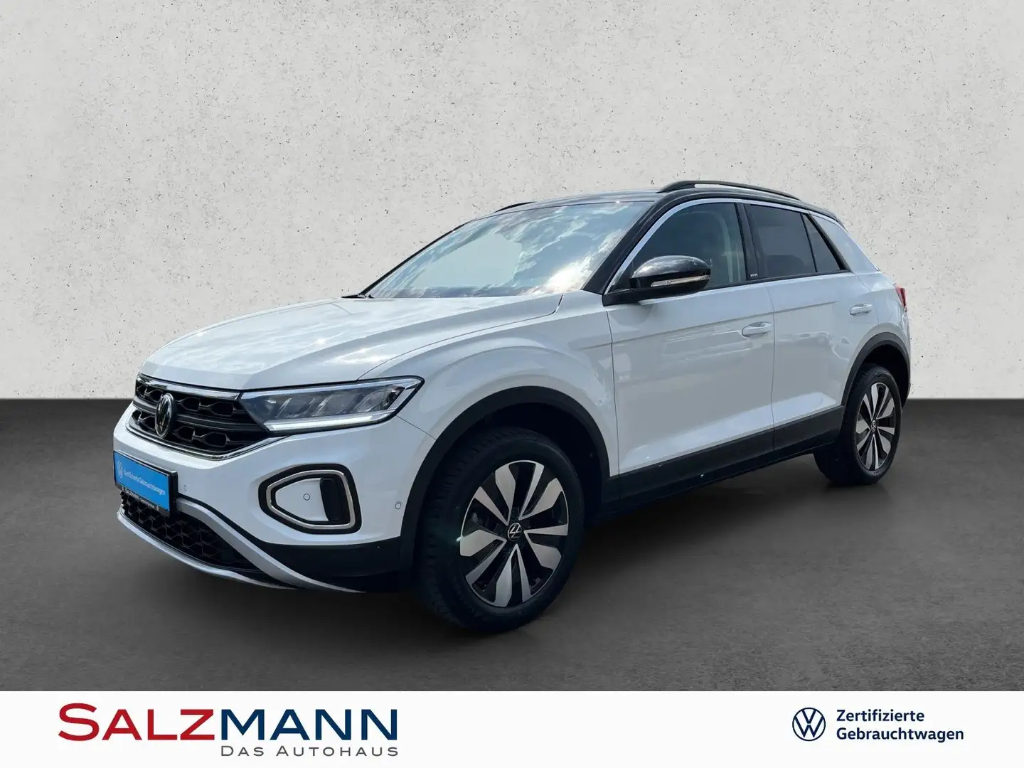 Volkswagen T-Roc 1.5 TSI DSG Move, Navi, LED, Kamera KLIMA Wit - 1