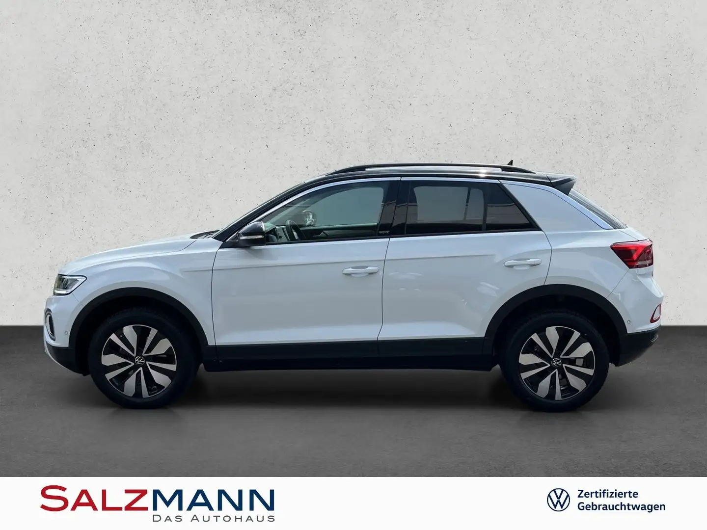 Volkswagen T-Roc 1.5 TSI DSG Move, Navi, LED, Kamera KLIMA Wit - 2