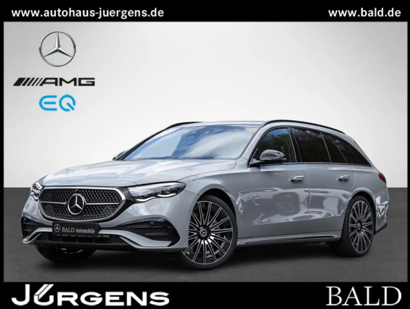 Mercedes-Benz E 220 d T AMG/Super/Digital/Pano/AHK/Burm4D/21" Grey - 1