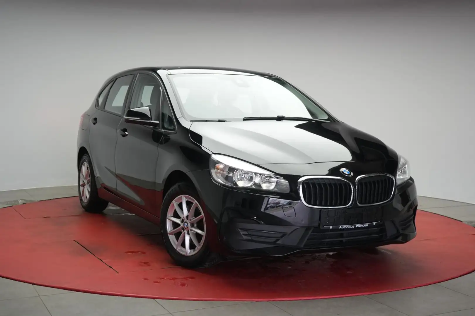 BMW 216 d Active Tourer Advantage Navi/Temp/Shzg/Kli Schwarz - 1