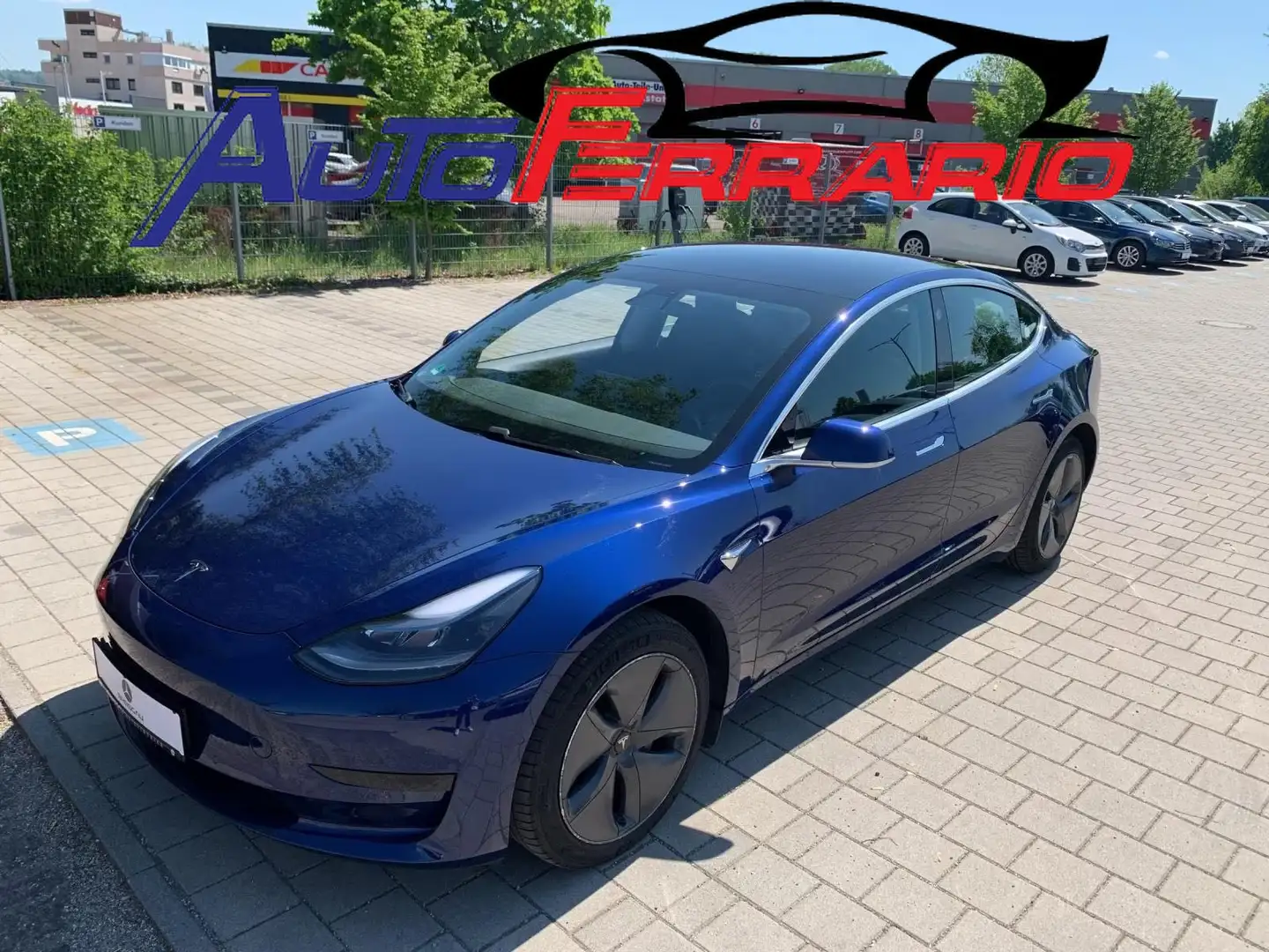 Tesla Model 3 STANDAR RANGE CAMERA 360°GUIDA DI 2° LIVELLO Blu/Azzurro - 2